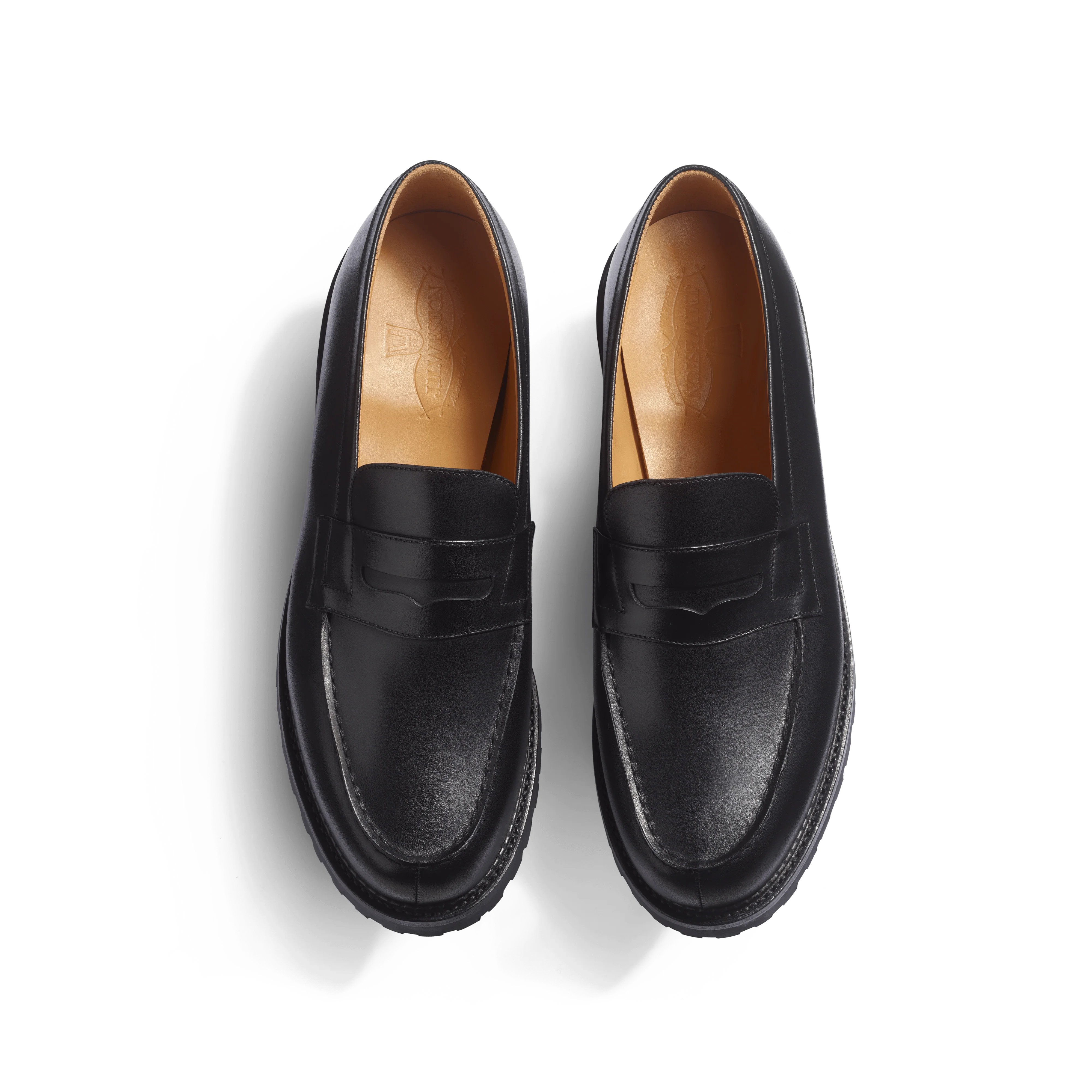 Mocassin 180 commando [homme cuir veau box noir] - Image 3