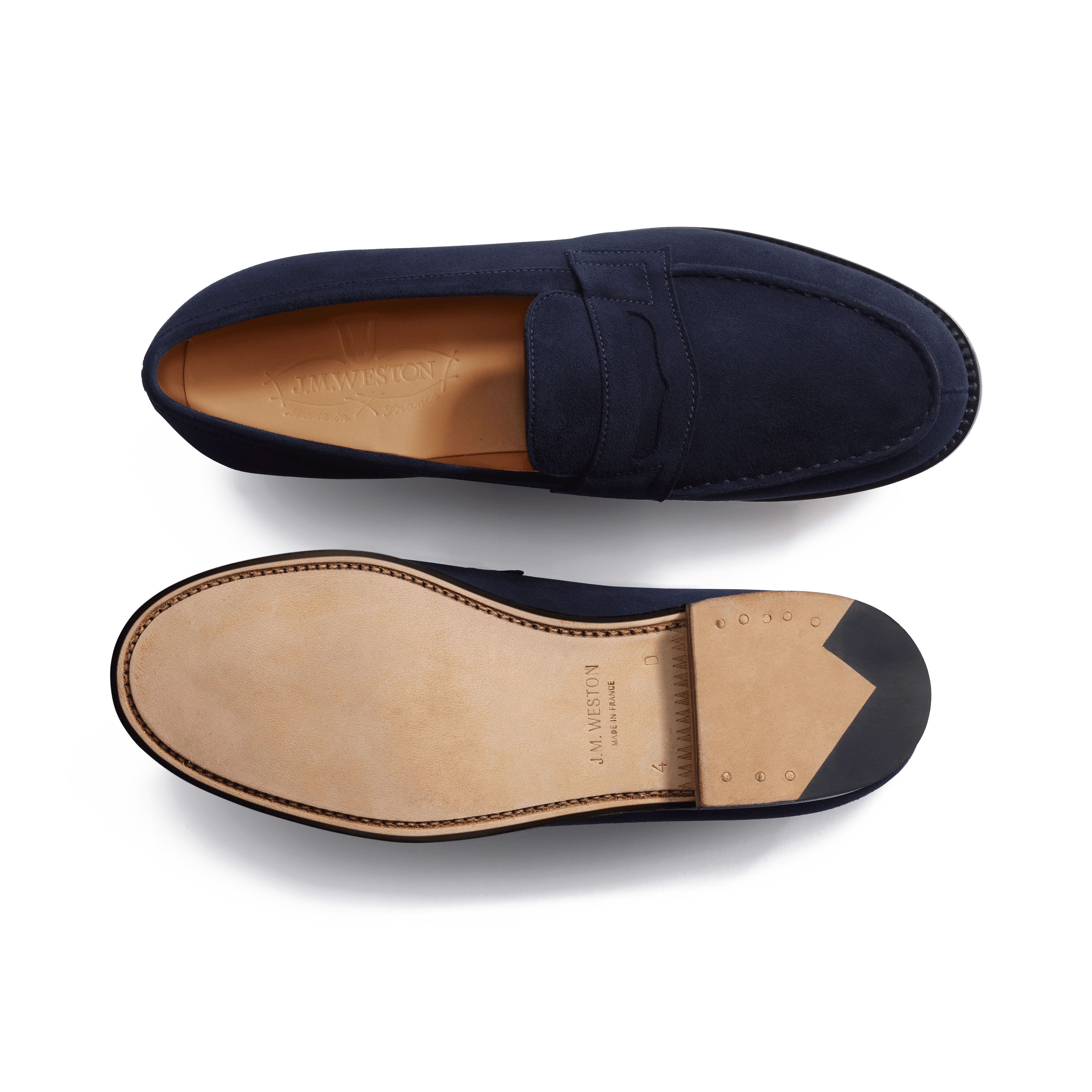 Mocassin 180 [femme velours bleu marine] - Image 4