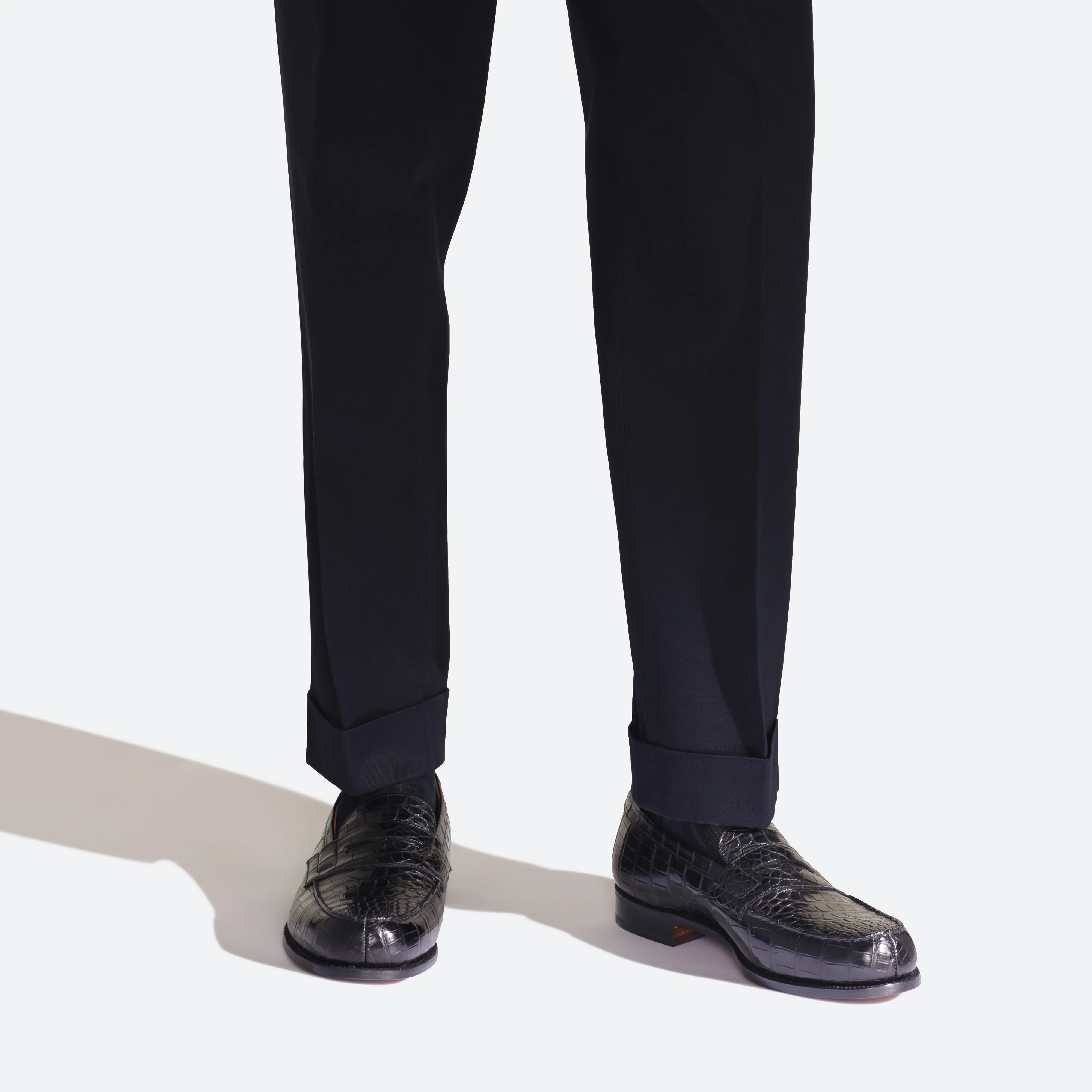 Mocassin 180 [homme Alligator noir] - Image 4