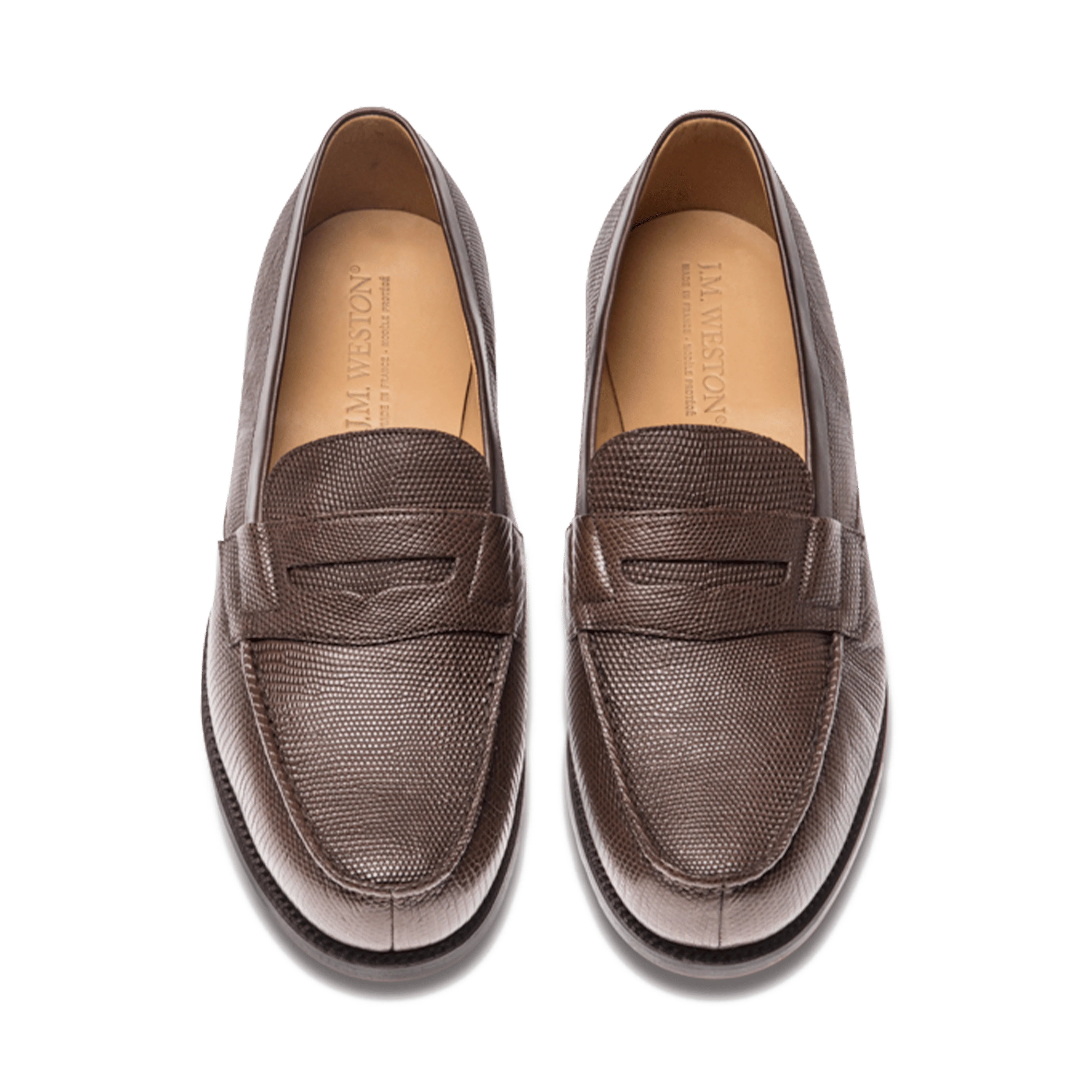 Mocassin 180 [homme Lézard marron] - Image 3