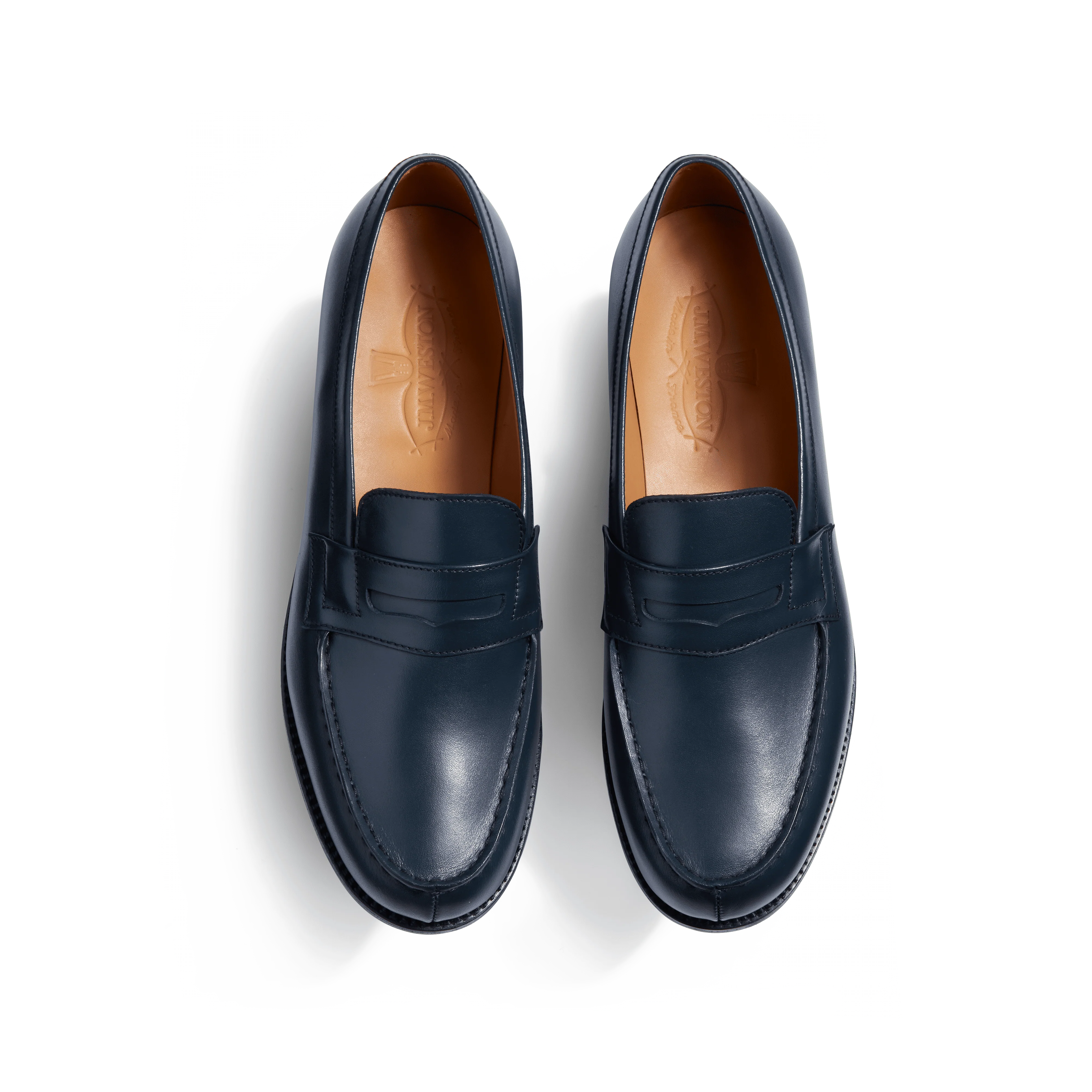 Mocassin 180 [femme cuir lisse bleu] - Image 3
