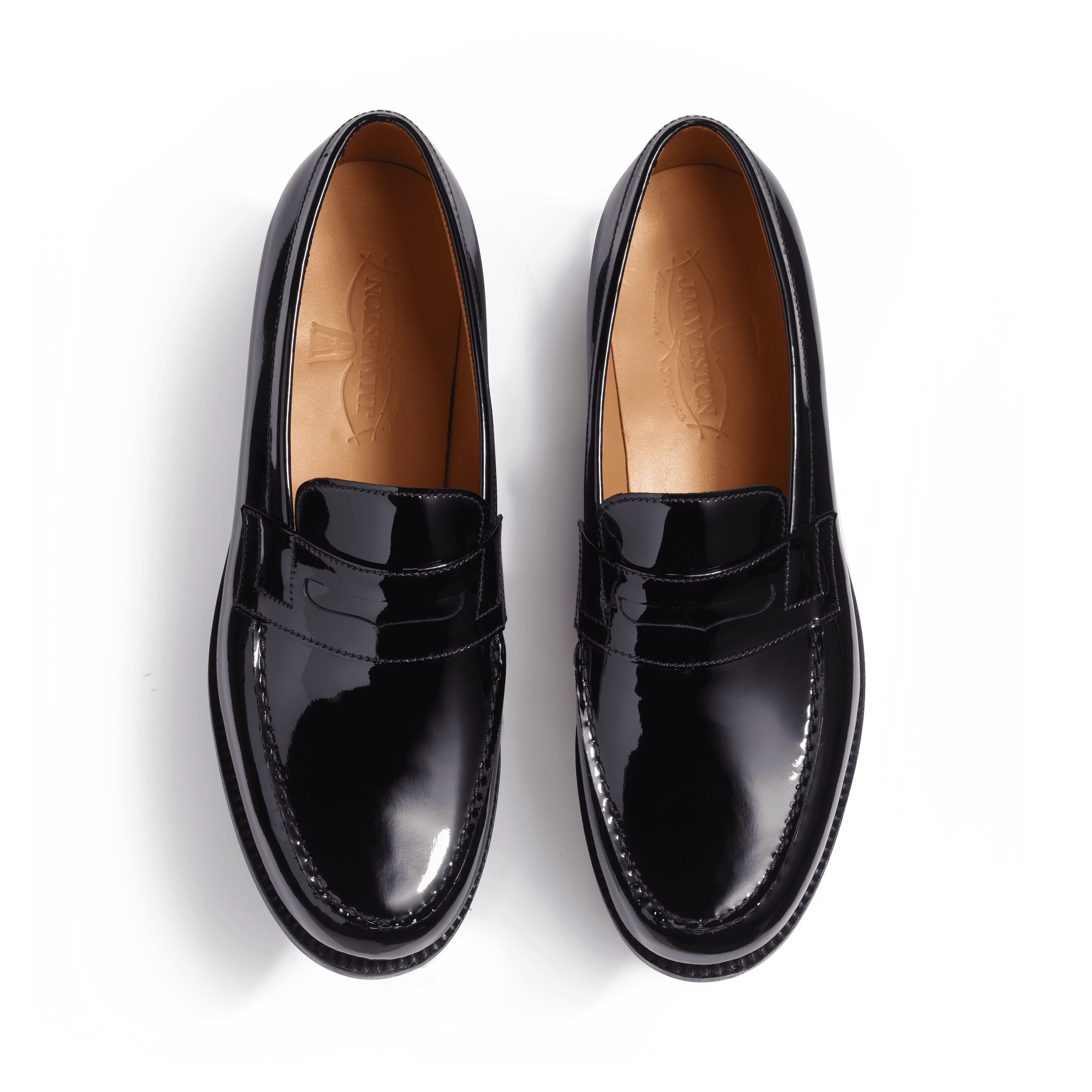 Mocassin 180 [femme cuir vernis noir] - Image 3