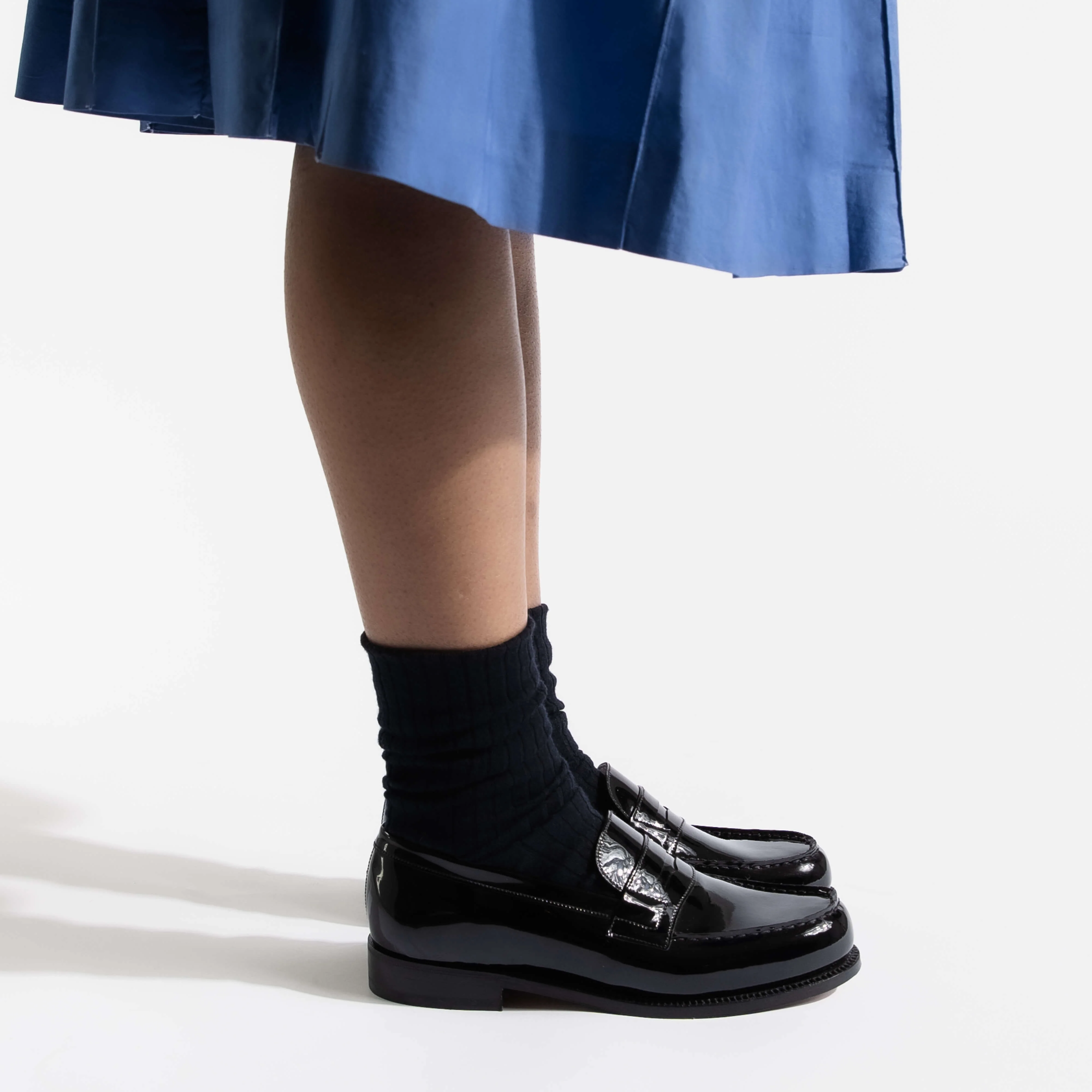 Mocassin 180 [femme cuir vernis noir] - Image 5