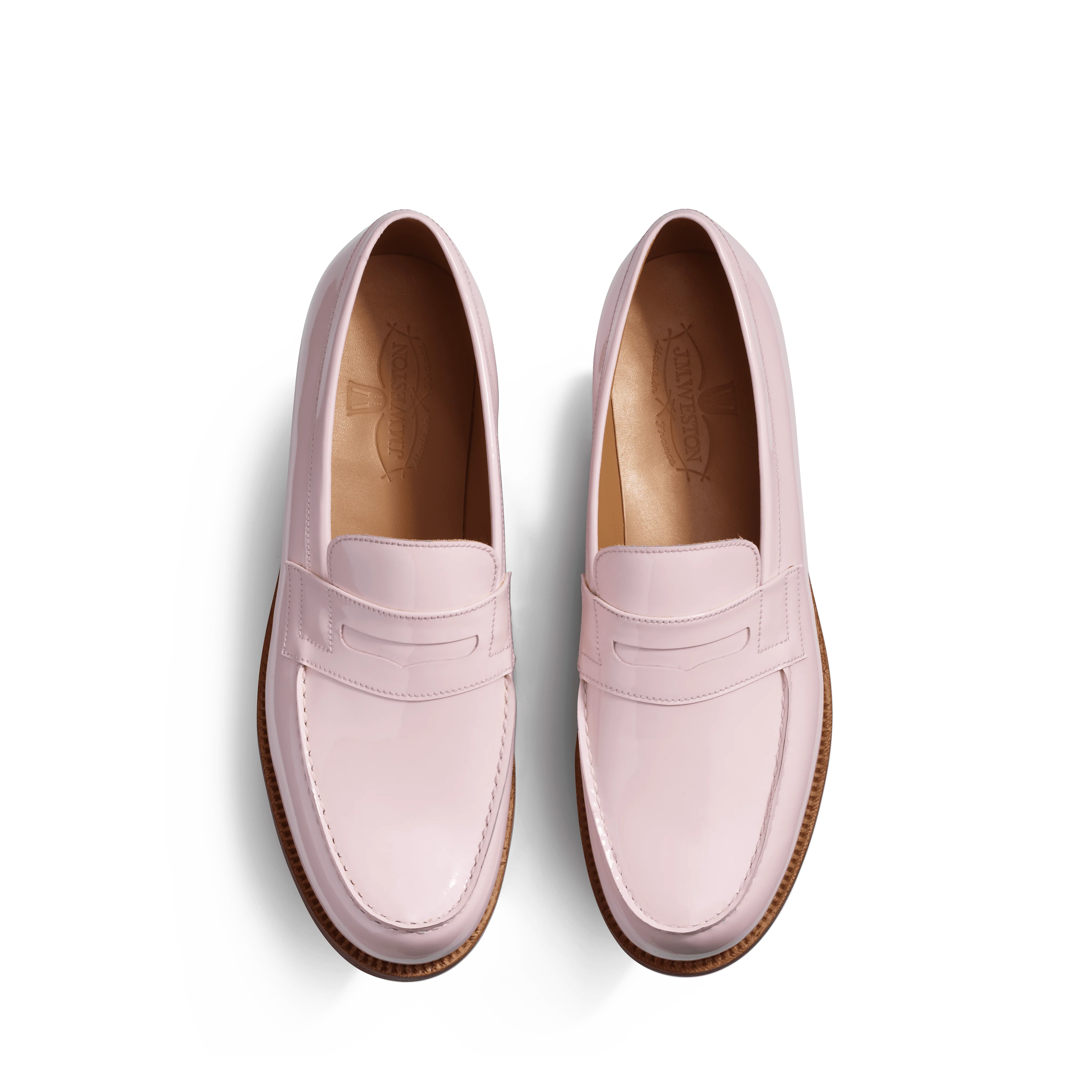 Mocassin 180 [femme cuir vernis rose] - Image 3
