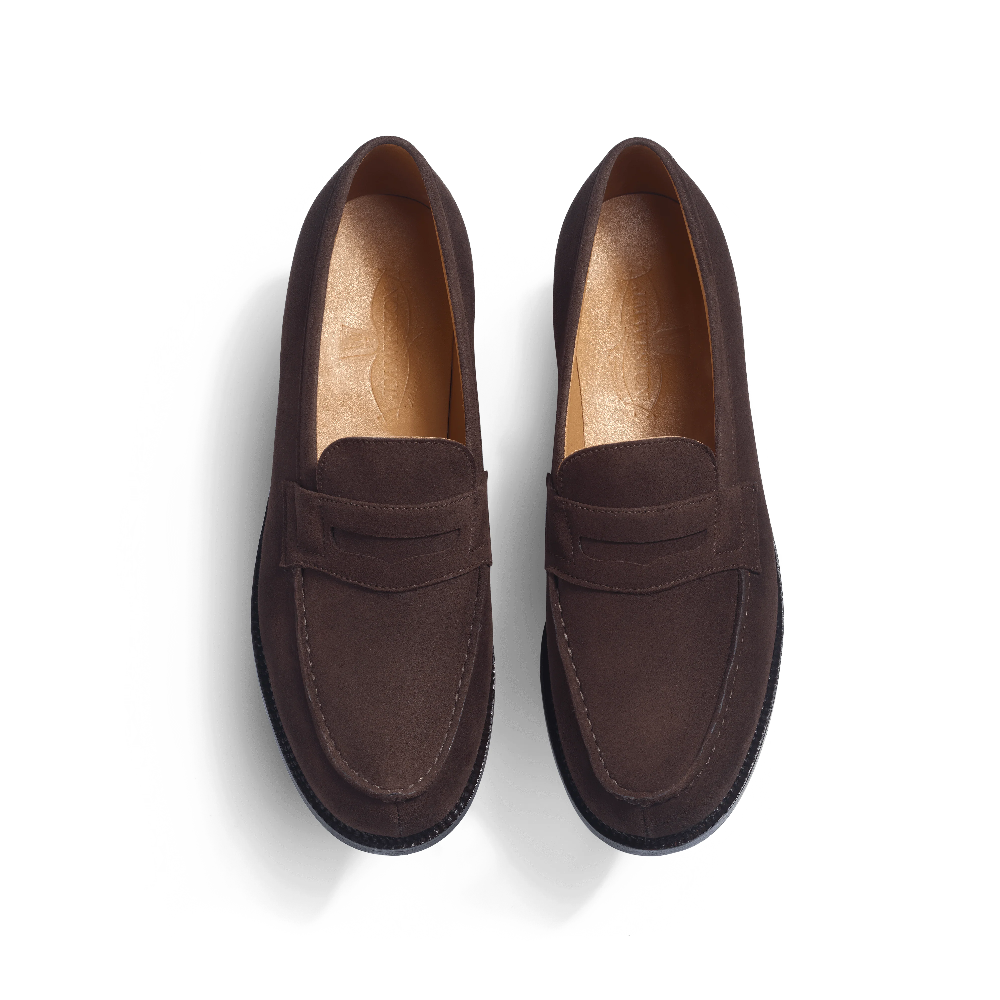 Mocassin 180 [femme cuir chèvre velours marron foncé] - Image 3
