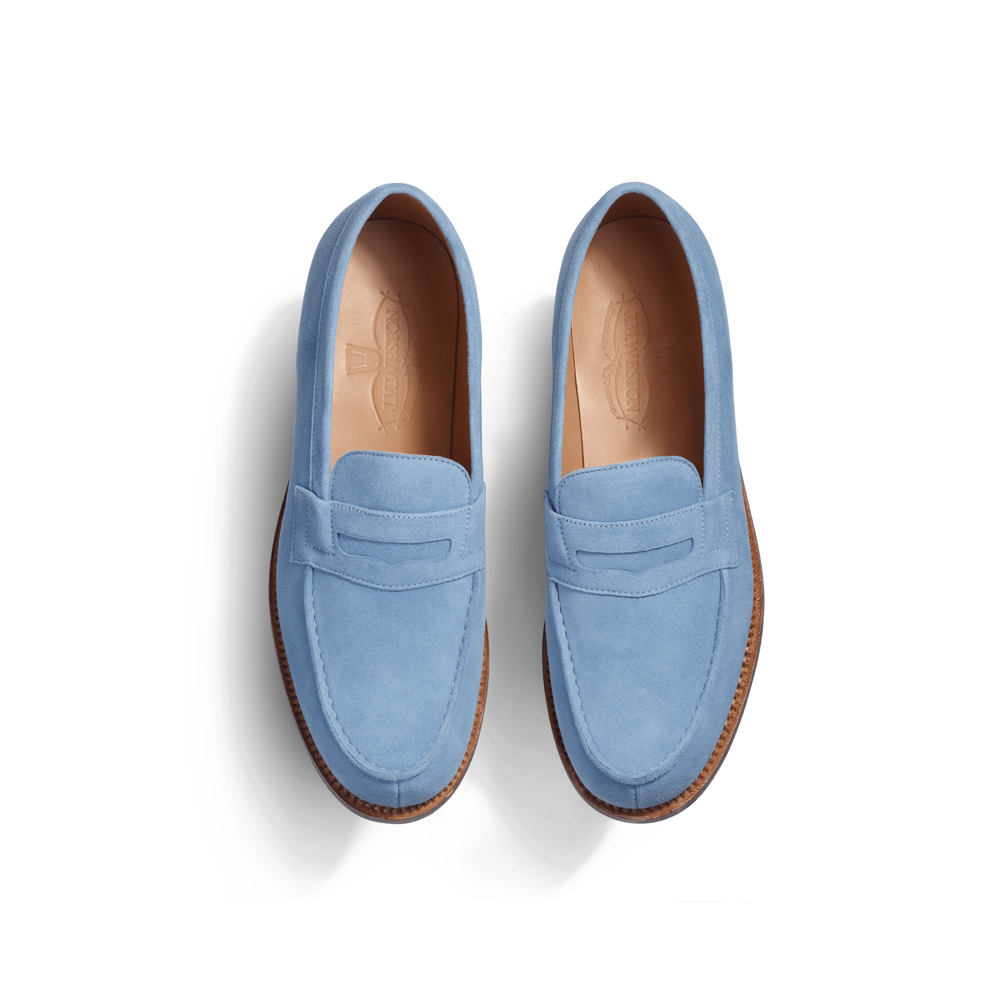 Mocassin 180 [femme velours bleu clair] - Image 3