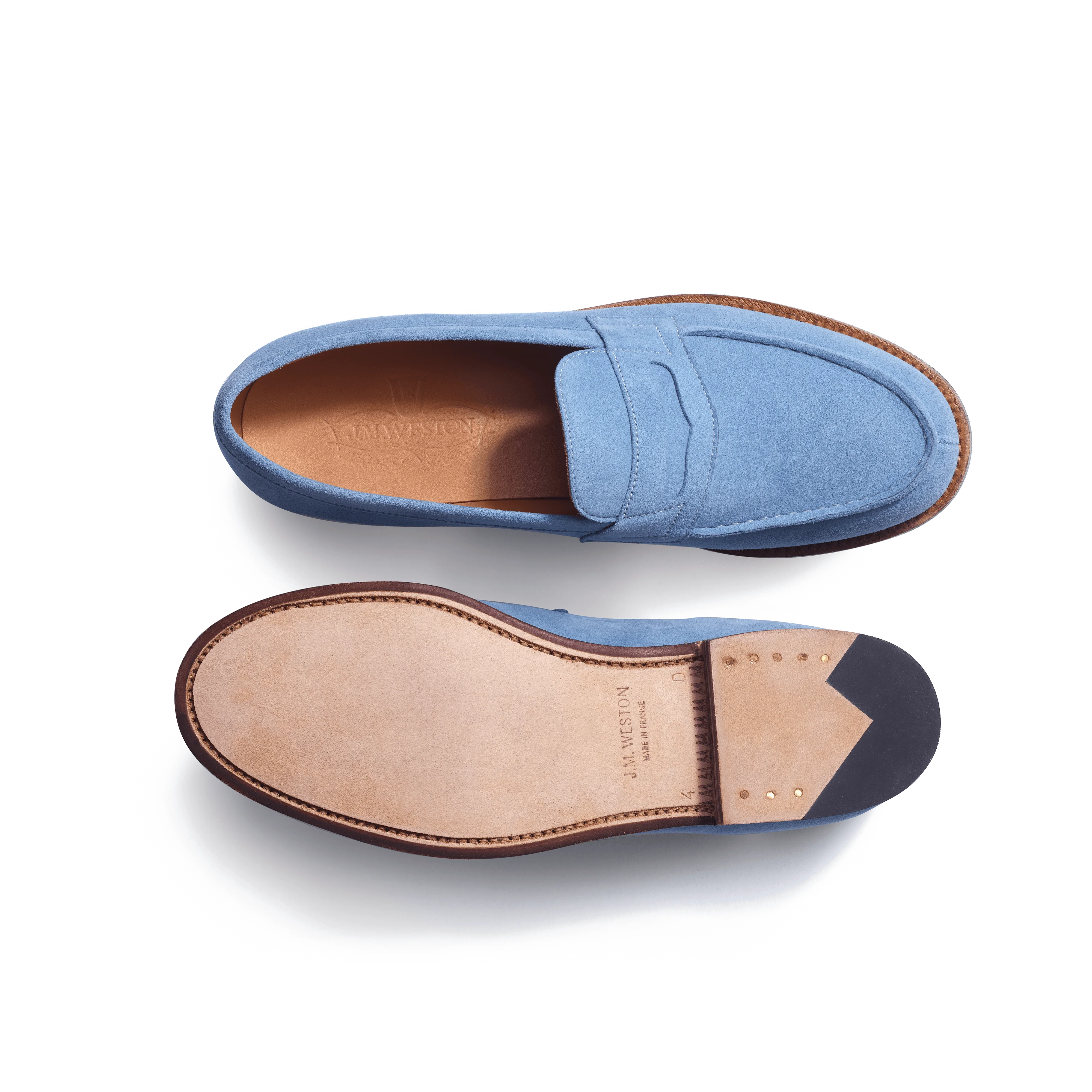 Mocassin 180 [femme velours bleu clair] - Image 4