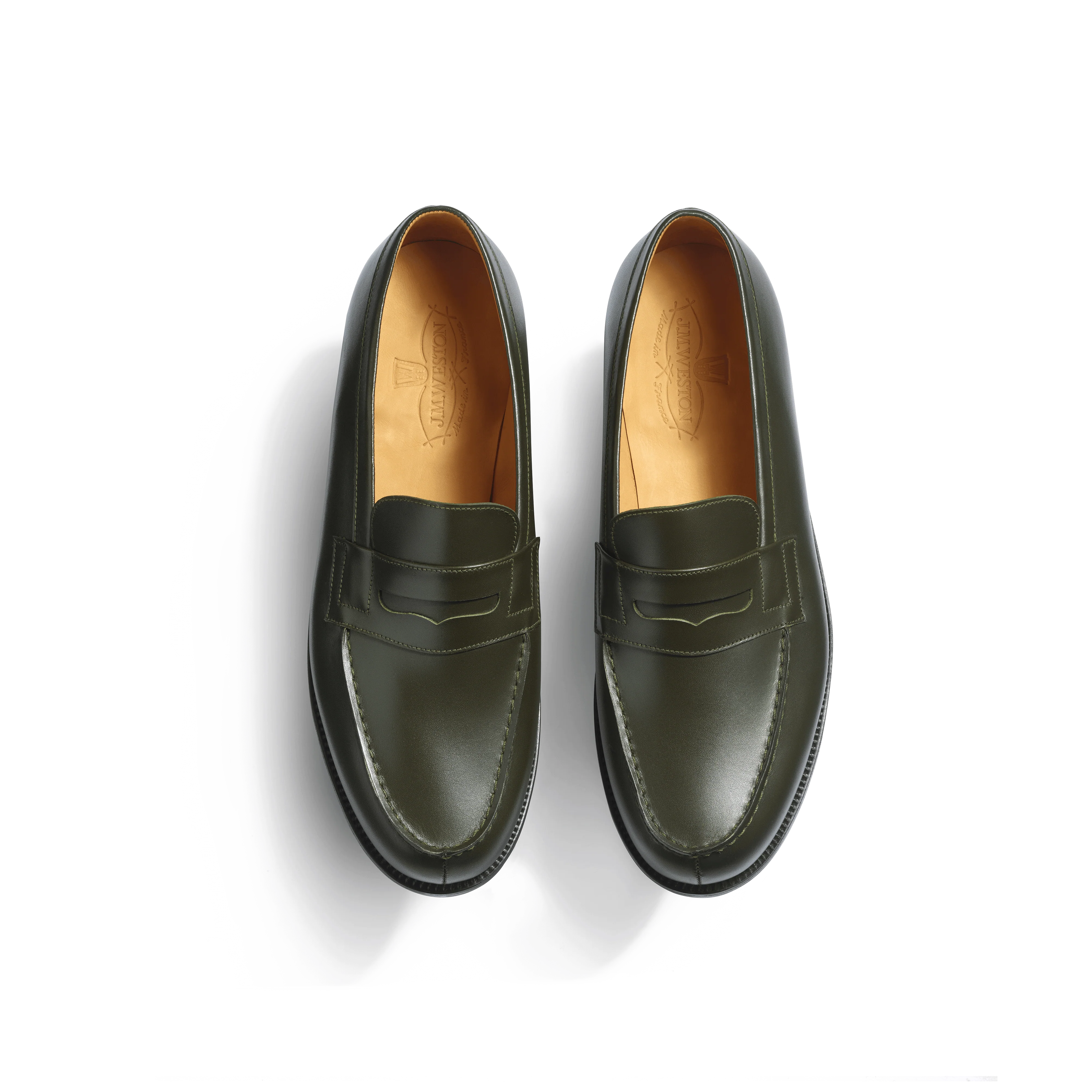Mocassin 180 [homme cuir veau box vert] - Image 3