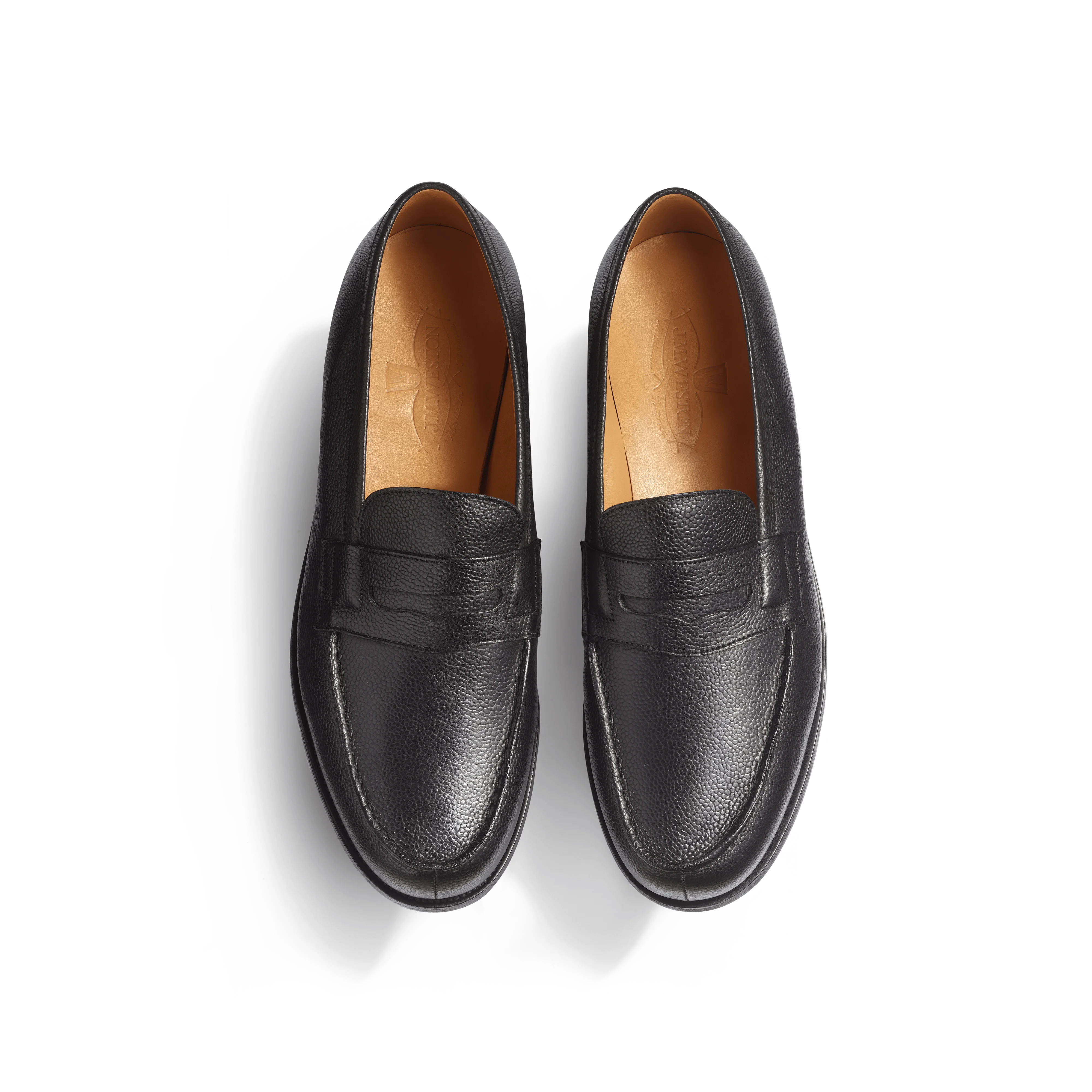 Mocassin 180 [homme cuir veau grain caviar noir] - Image 3