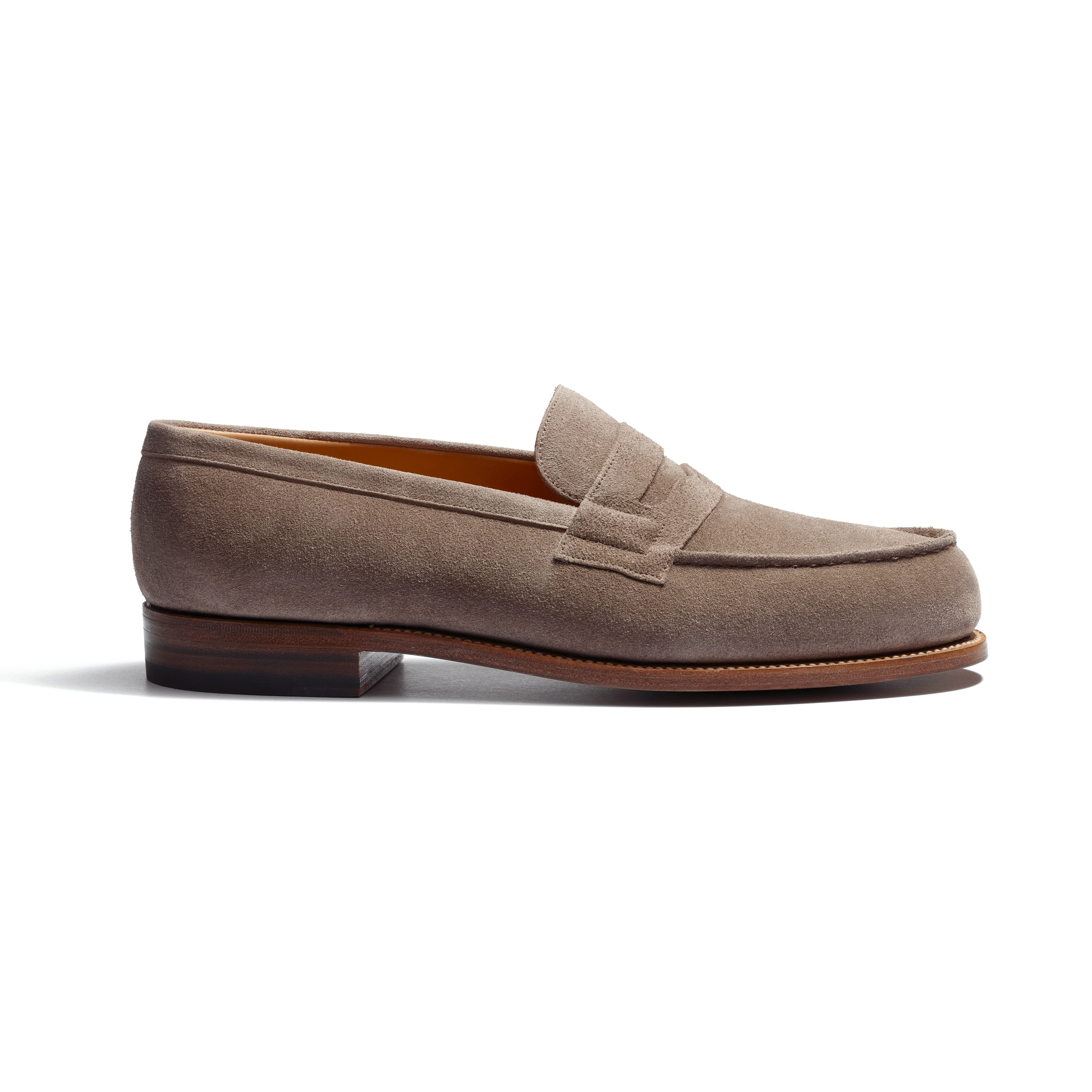 Mocassin 180 [homme cuir veau velours marron glacé]