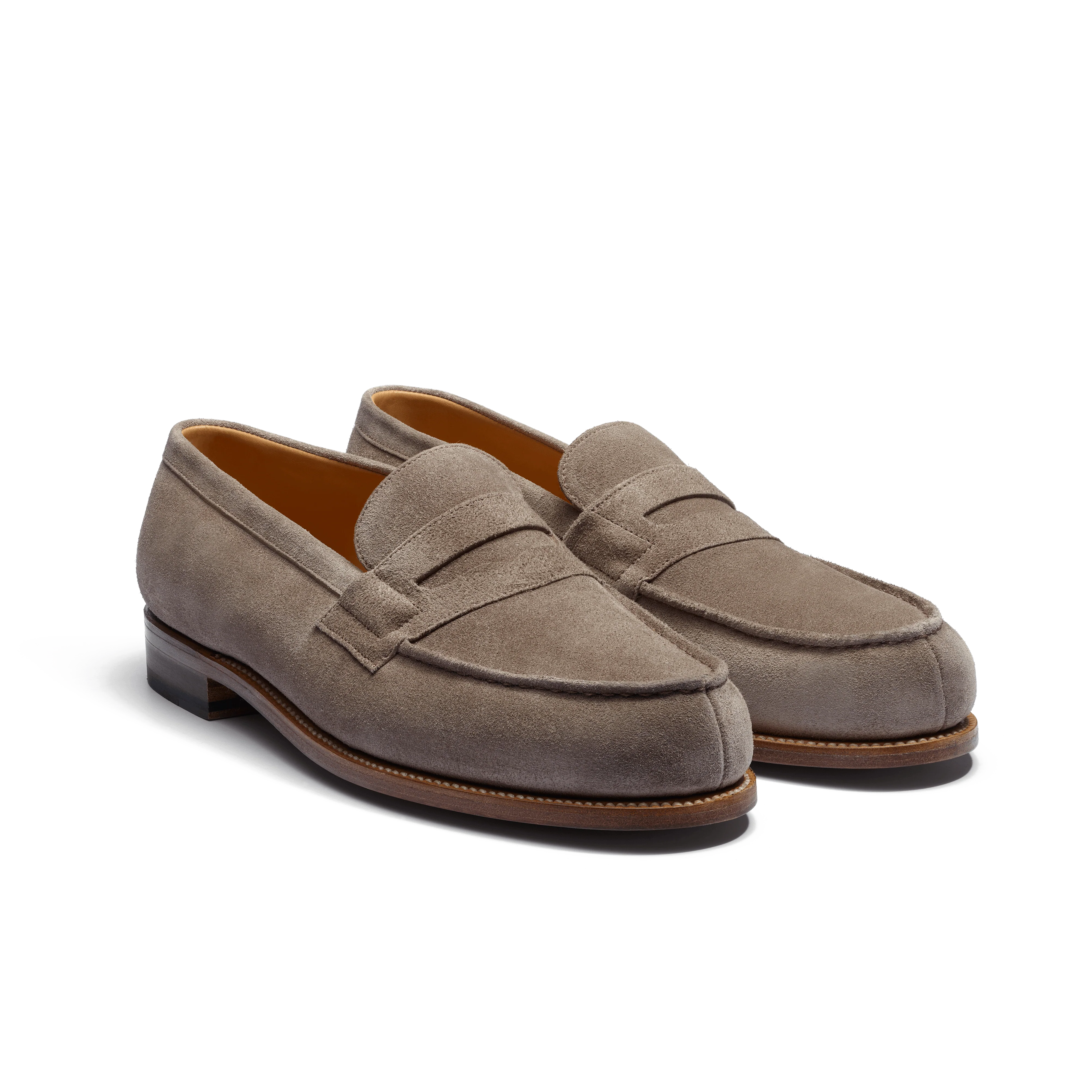 Mocassin 180 [homme cuir veau velours marron glacé] - Image 2