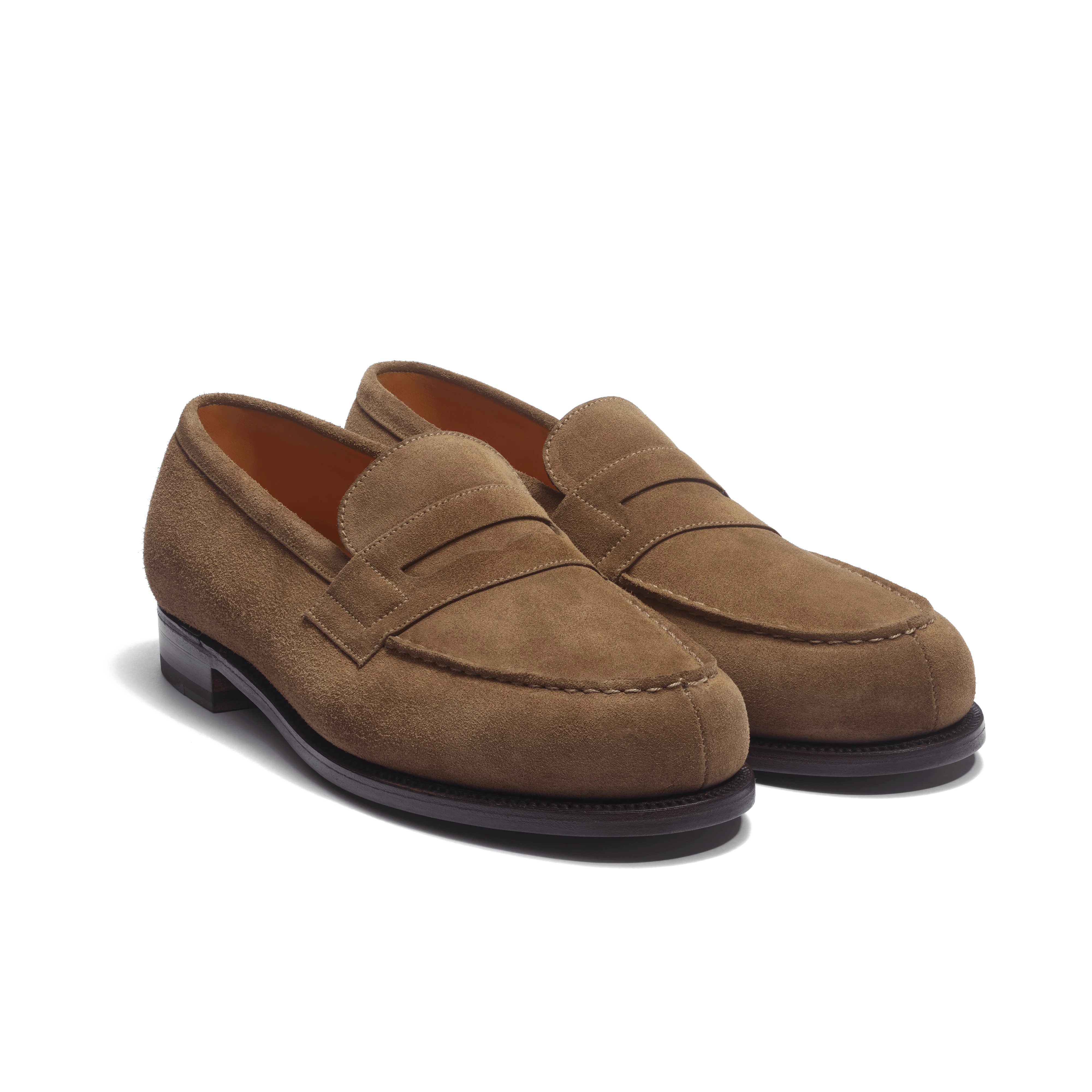 Mocassin 180 [homme cuir veau velours taupe] - Image 2