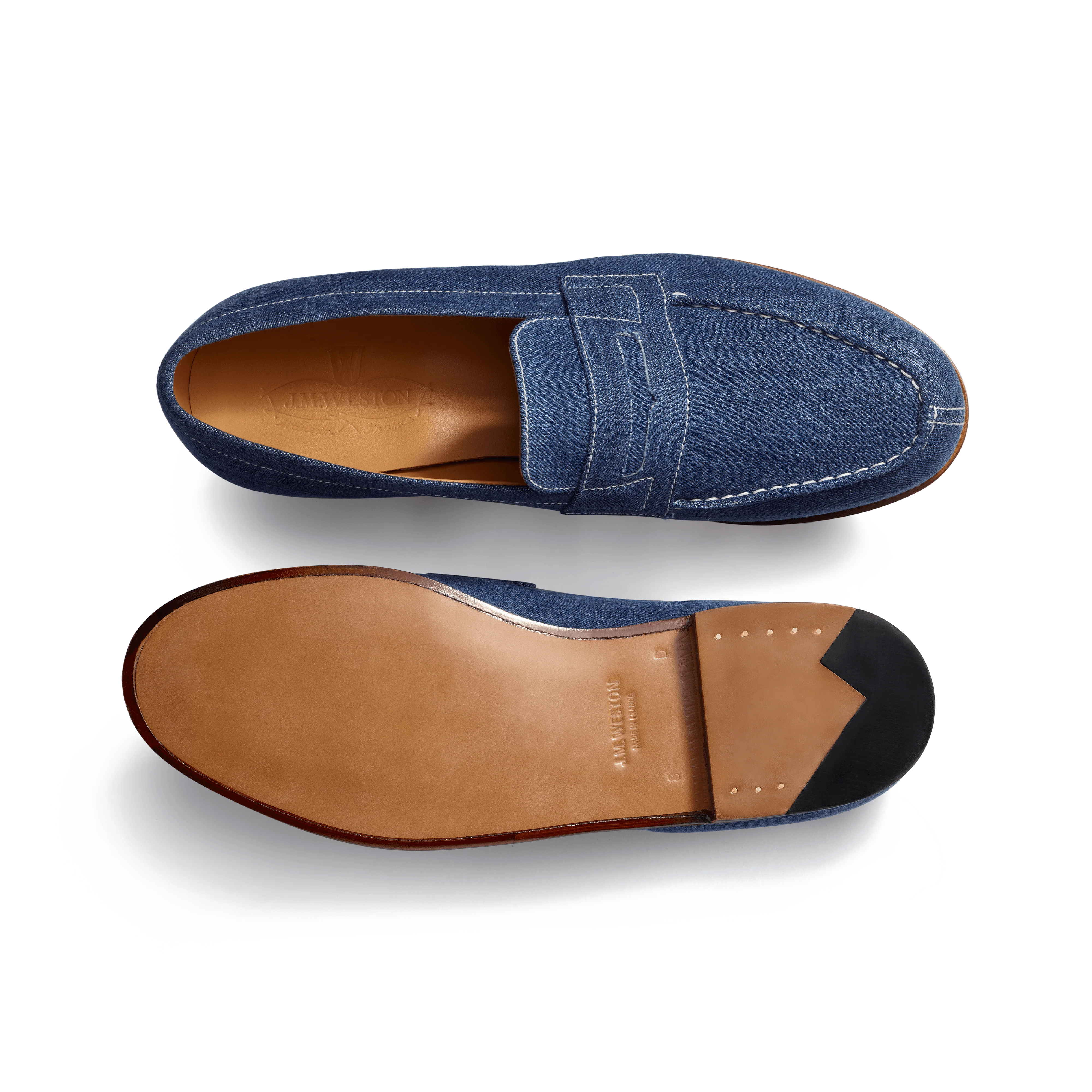 Mocassin 180 [homme Textile Jean 100 % coton] - Image 5