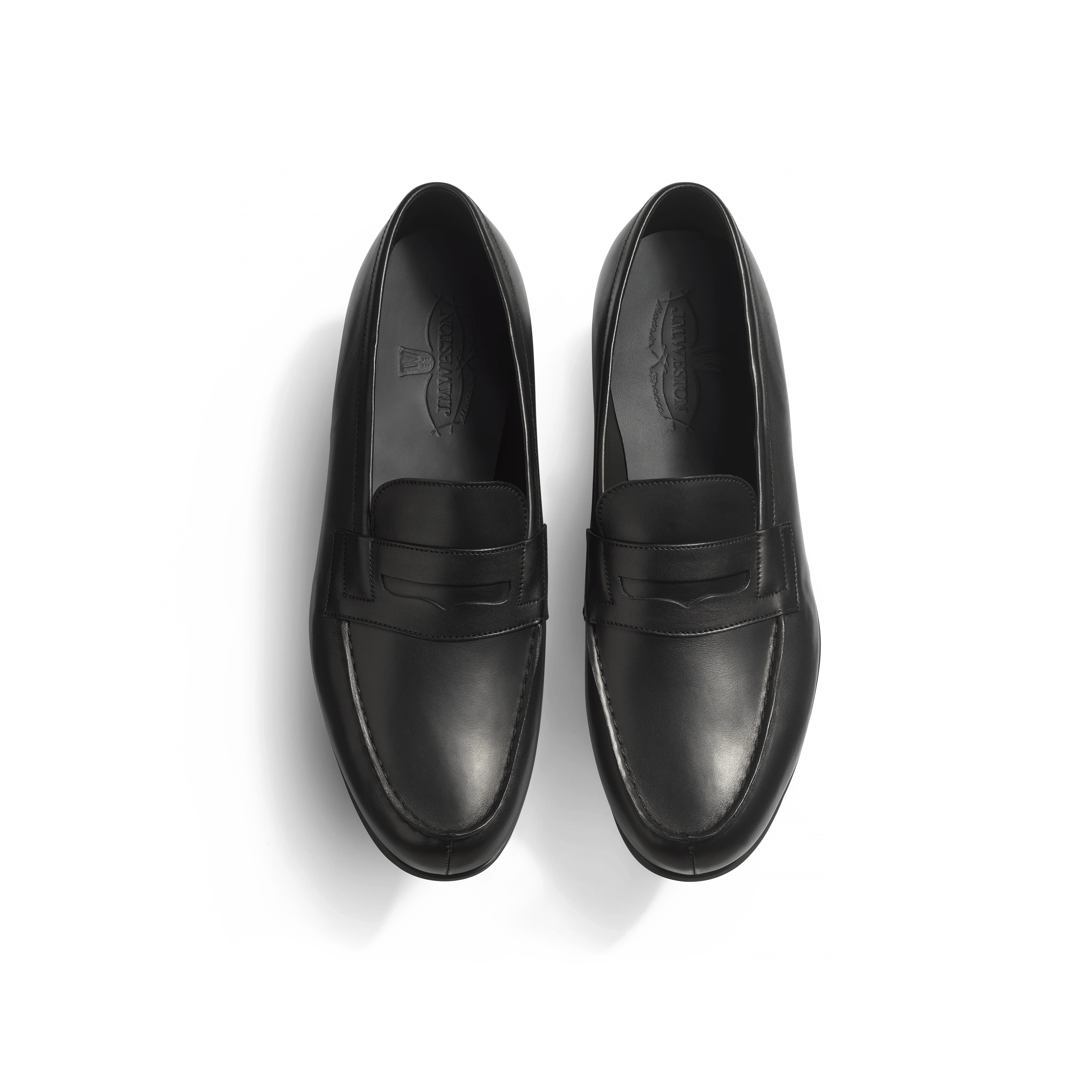 Mocassin 180 Léger [homme cuir veau lisse noir] - Image 3