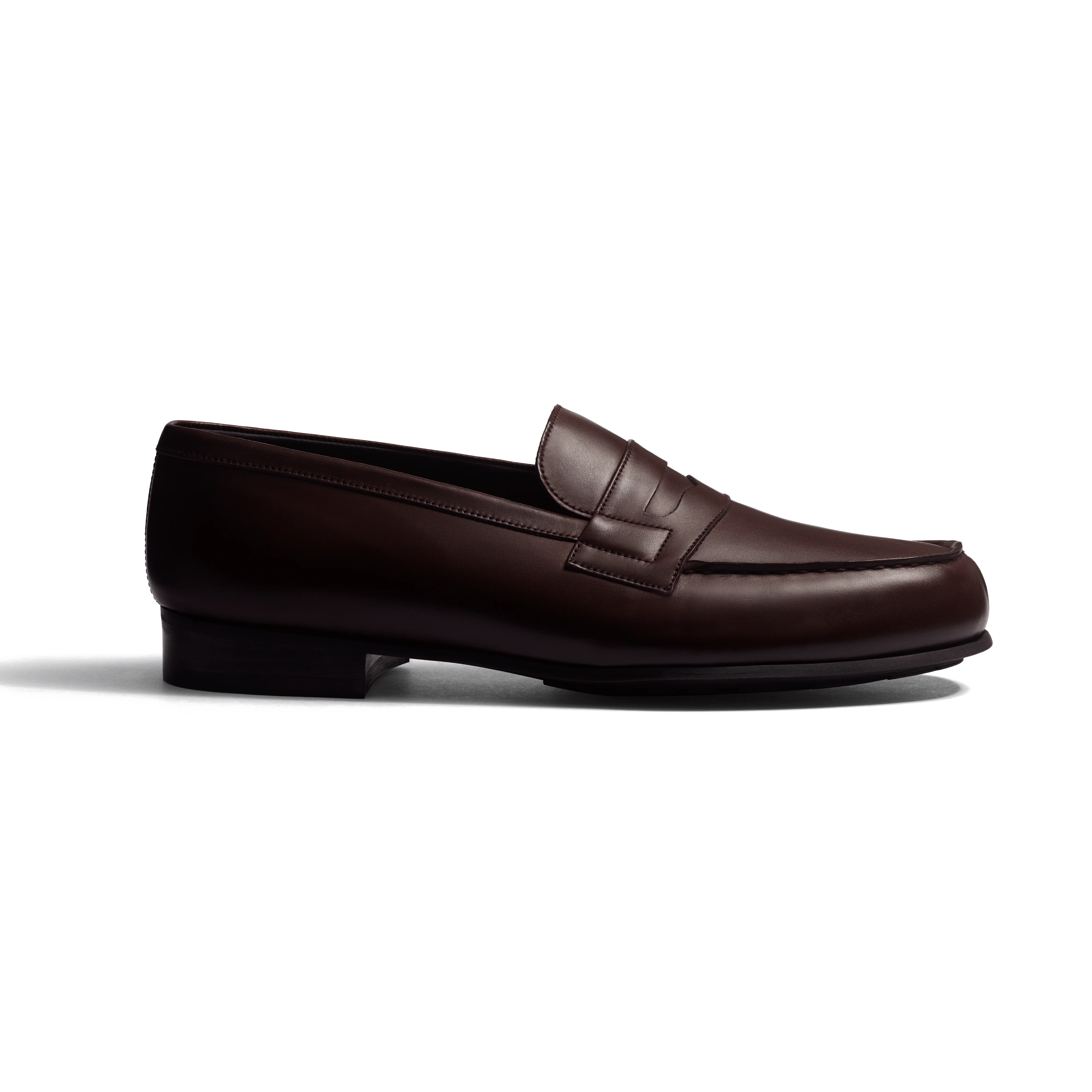Mocassin 180 Léger [homme cuir veau lisse satiné marron mélèze]