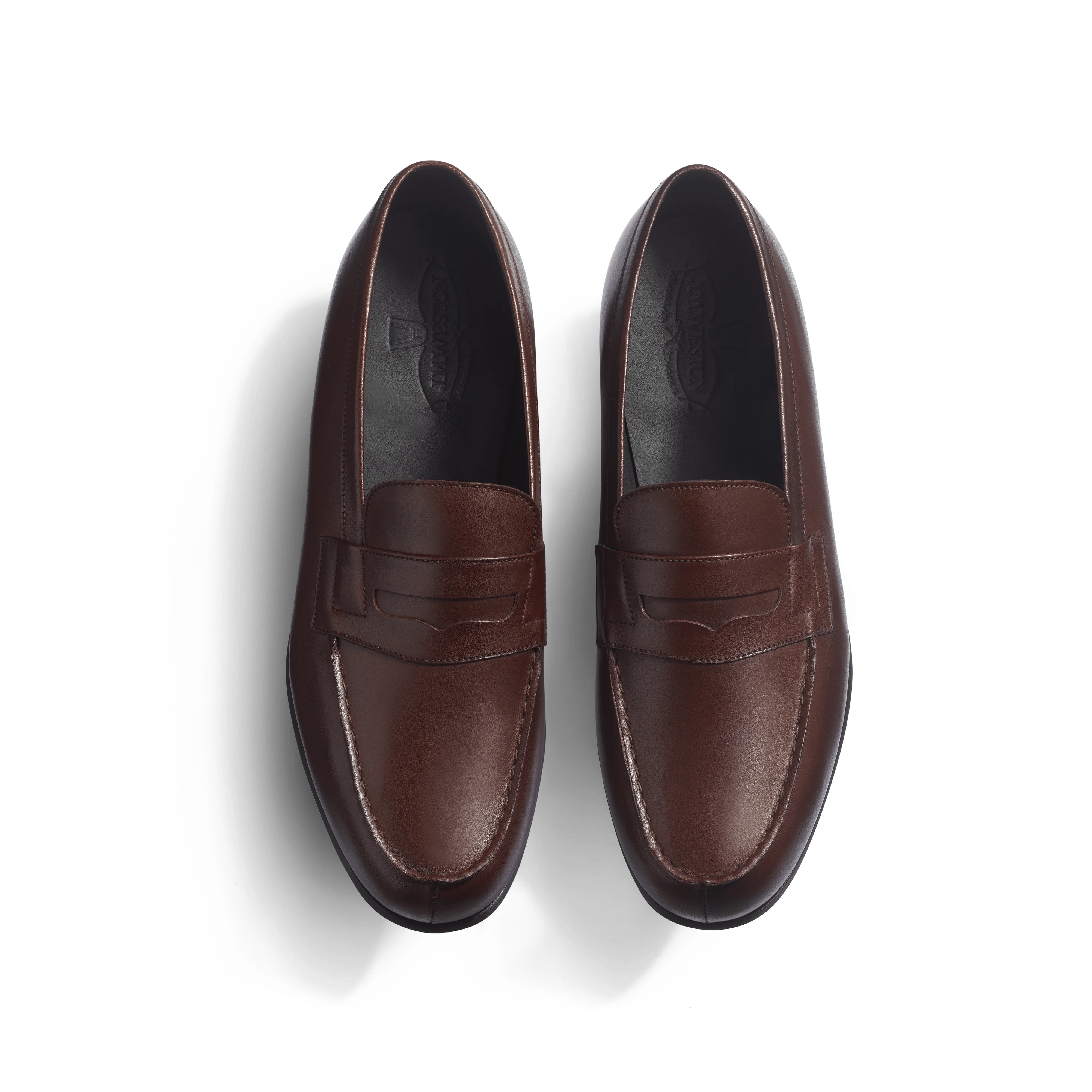 Mocassin 180 Léger [homme cuir veau lisse satiné marron mélèze] - Image 3