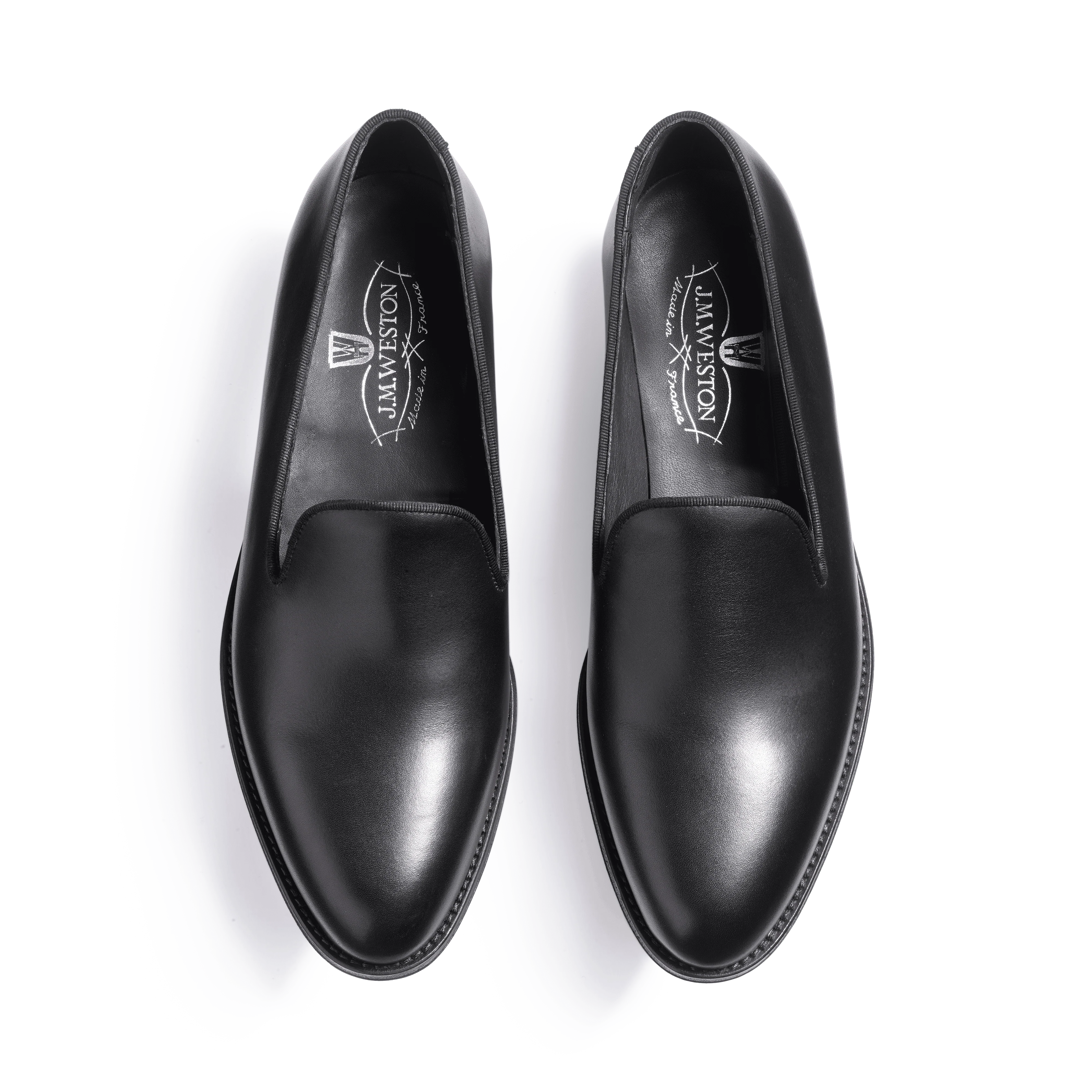 Mocassin Mathilde [femme cuir lisse noir] - Image 3