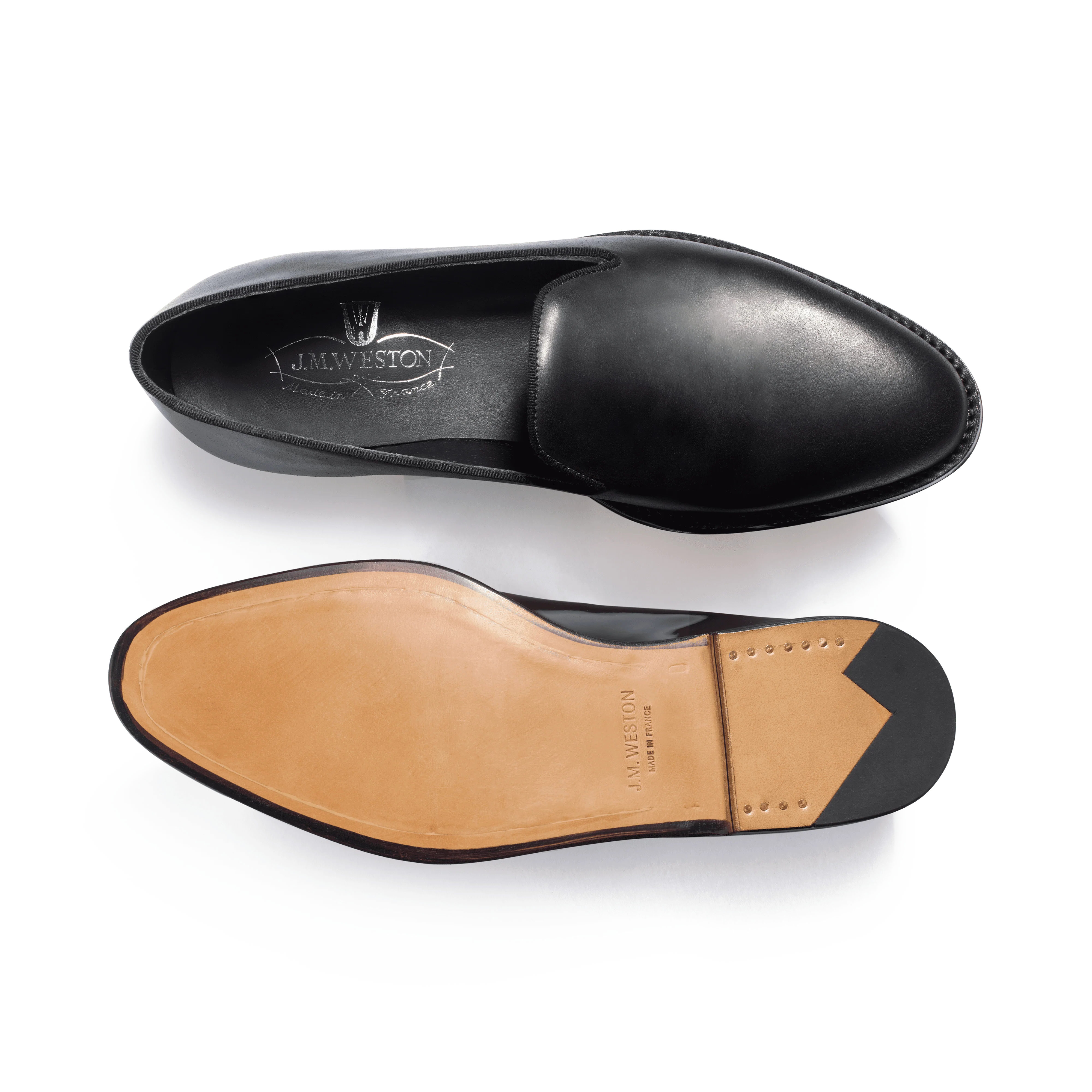 Mocassin Mathilde [femme cuir lisse noir] - Image 4
