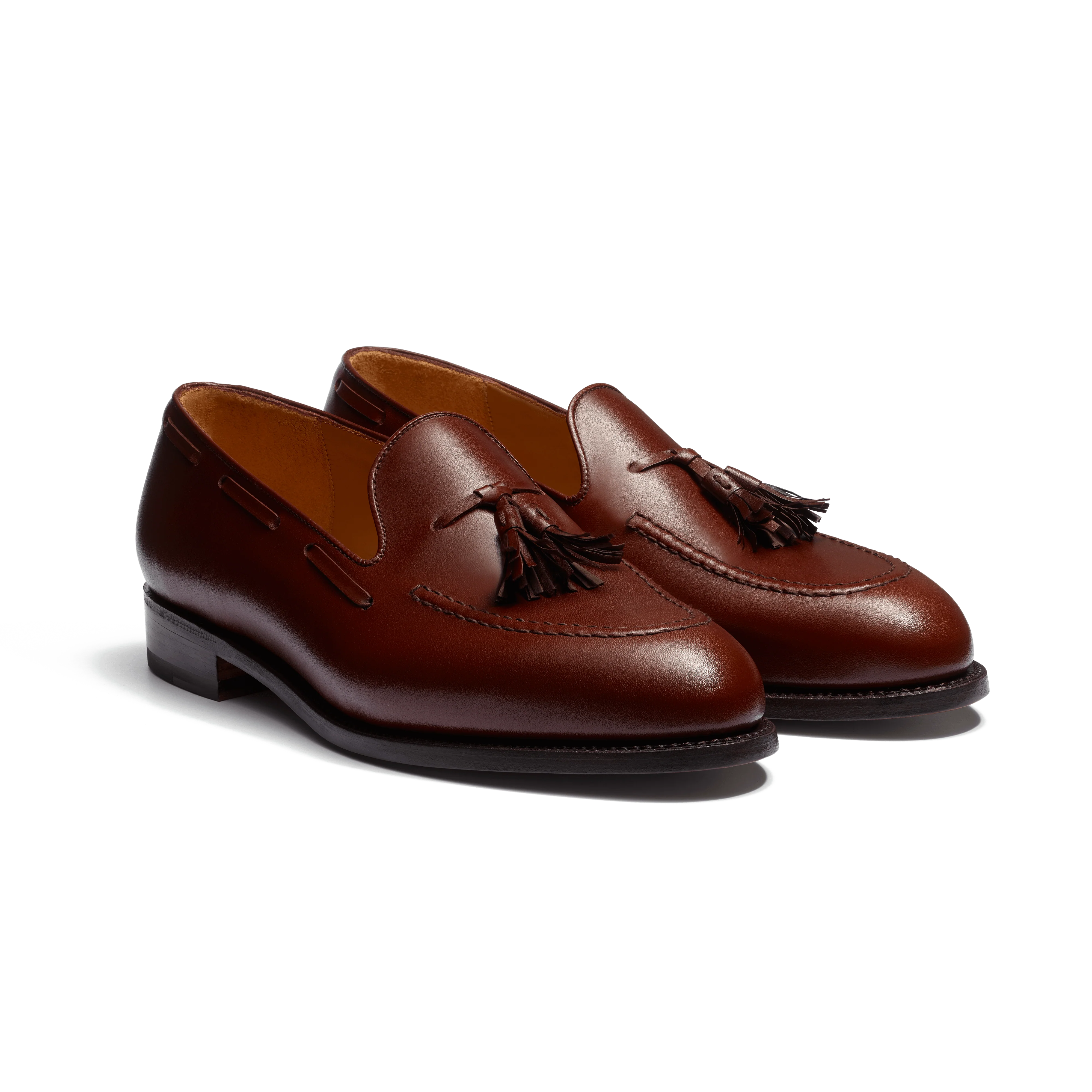 Mocassin Menton à Pampilles [homme cuir veau box etrusco] - Image 2