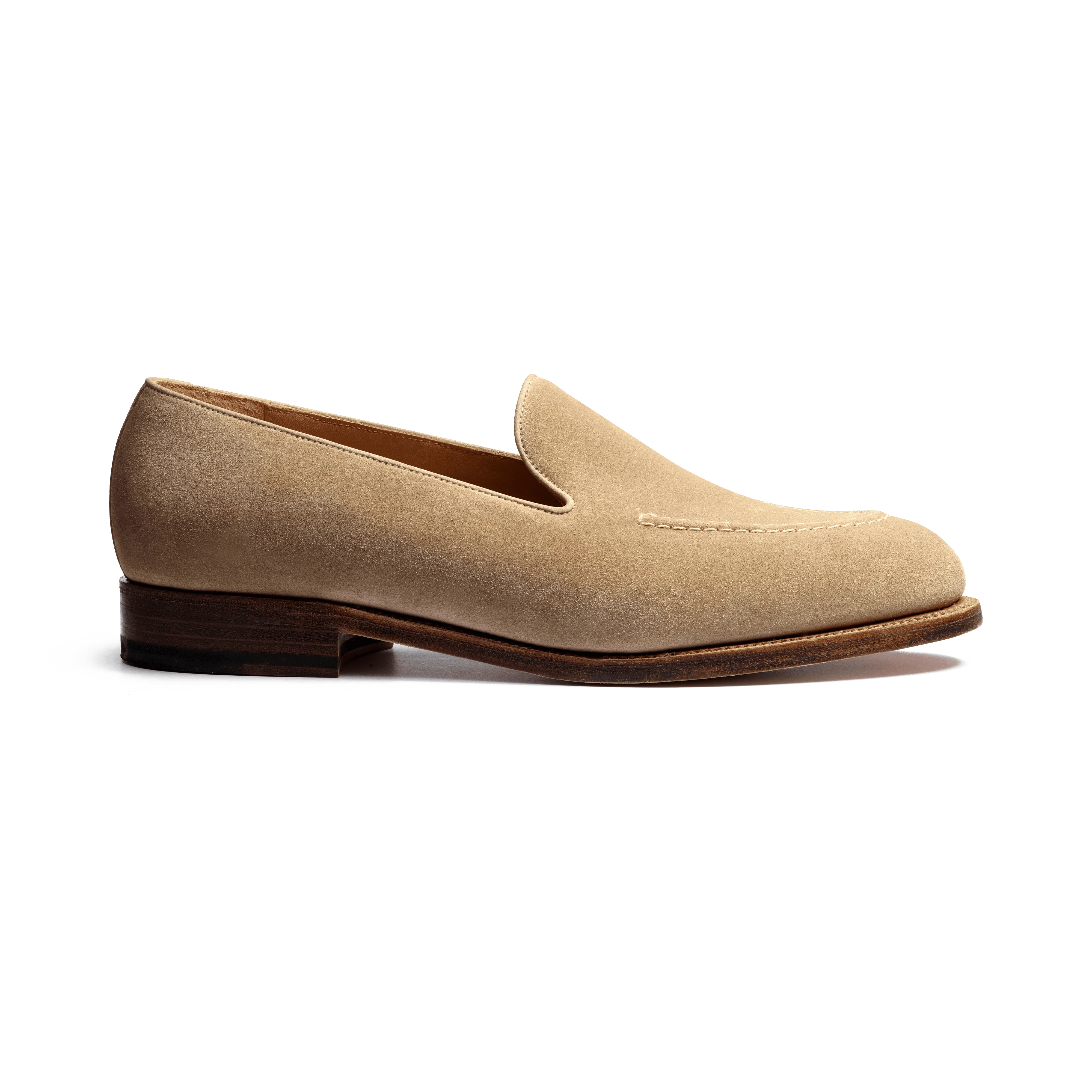 Mocassin Menton [homme velours beige]