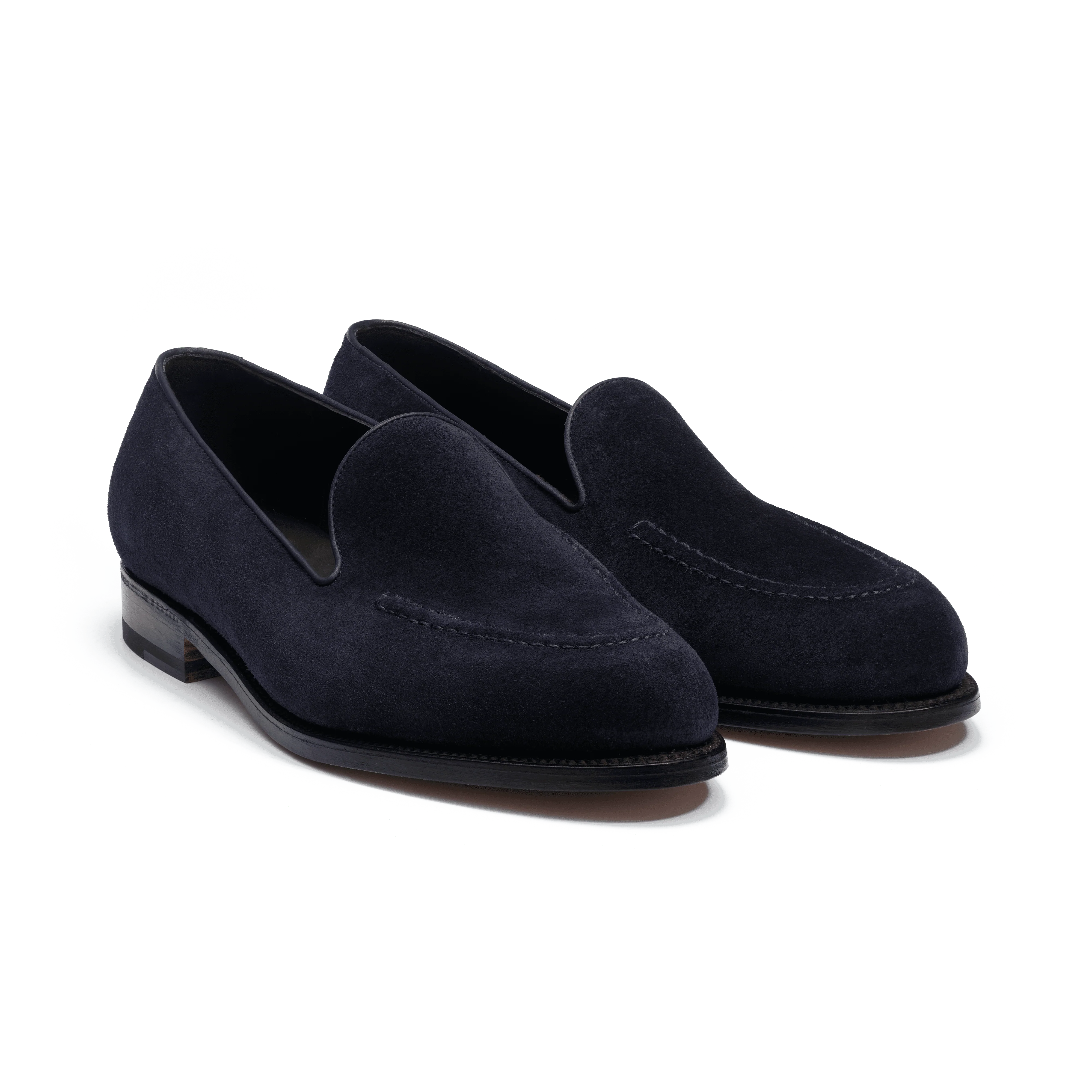 Mocassin Menton [homme velours bleu marine] - Image 2