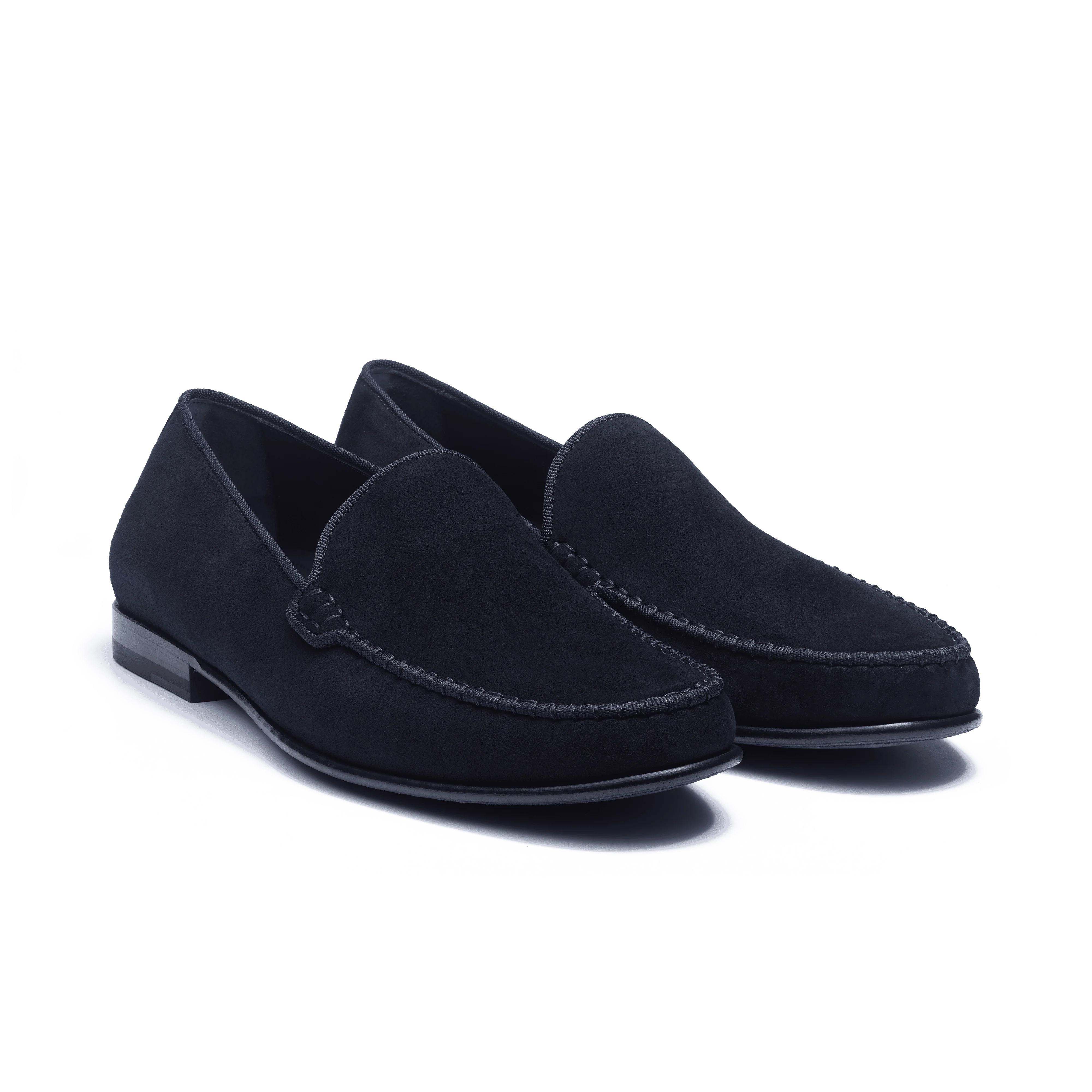 Mocassin Souple Calvi [homme velours bleu marine] - Image 2