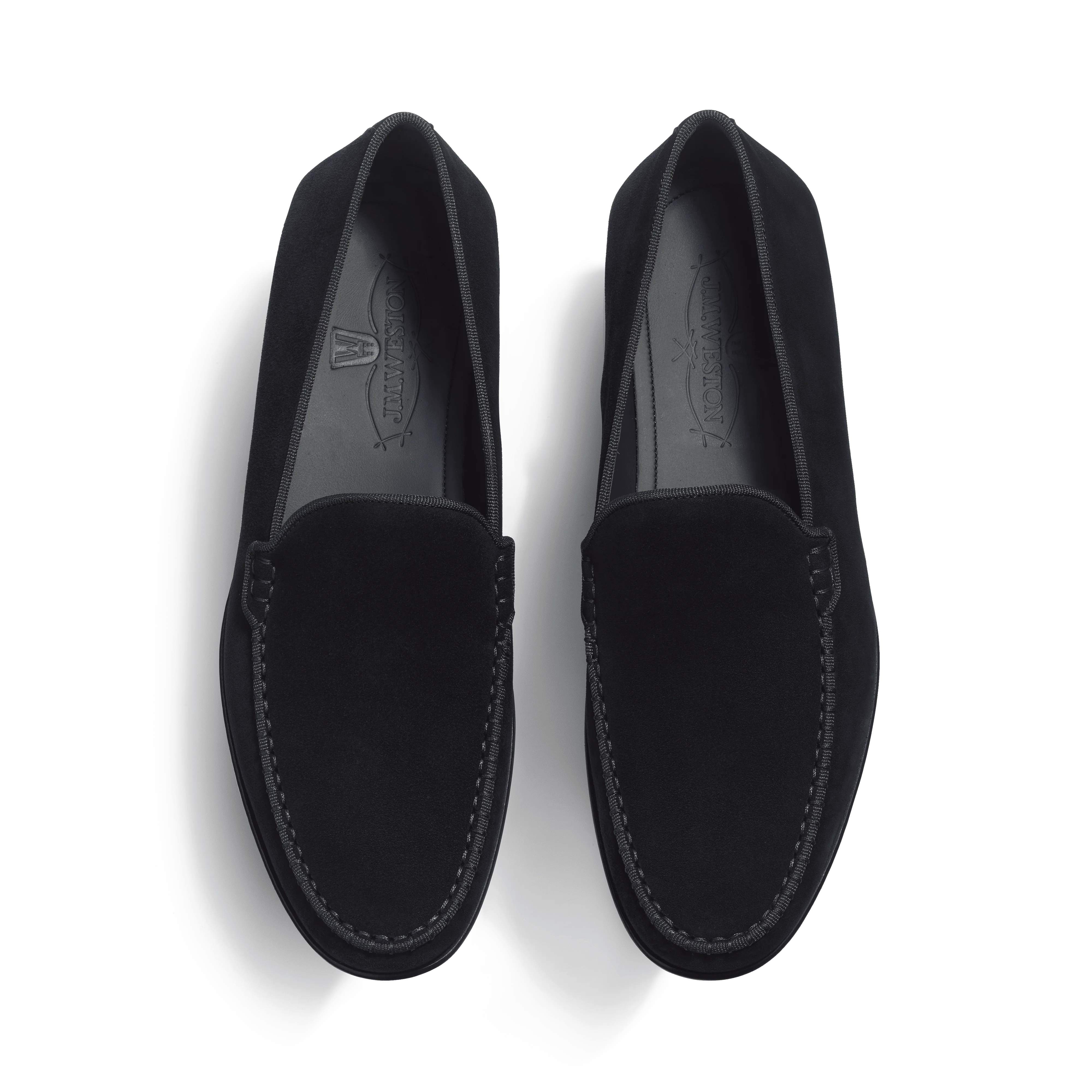 Mocassin Souple Calvi [homme velours bleu marine] - Image 3