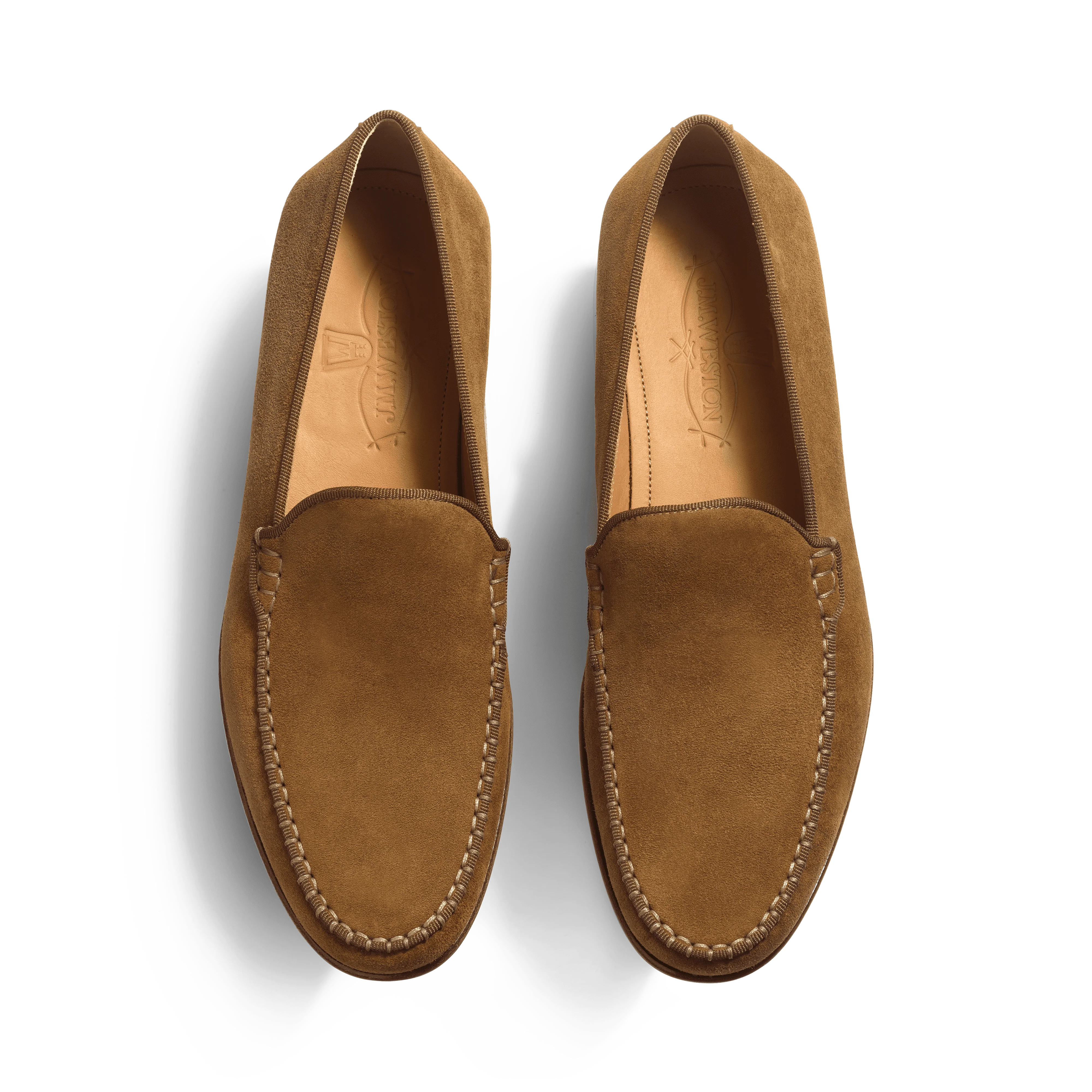 Mocassin Souple Calvi [homme velours marron brun] - Image 3