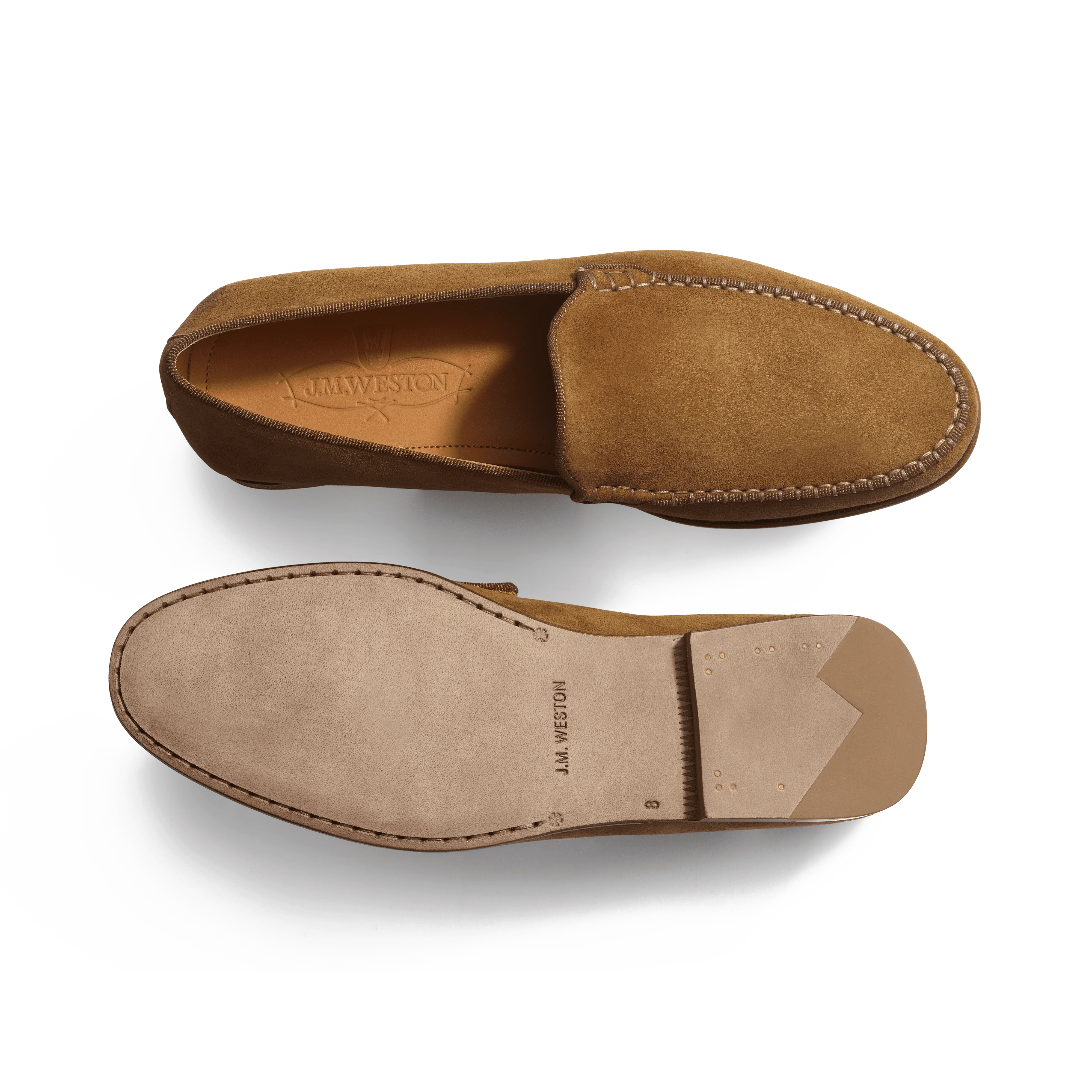 Mocassin Souple Calvi [homme velours marron brun] - Image 4