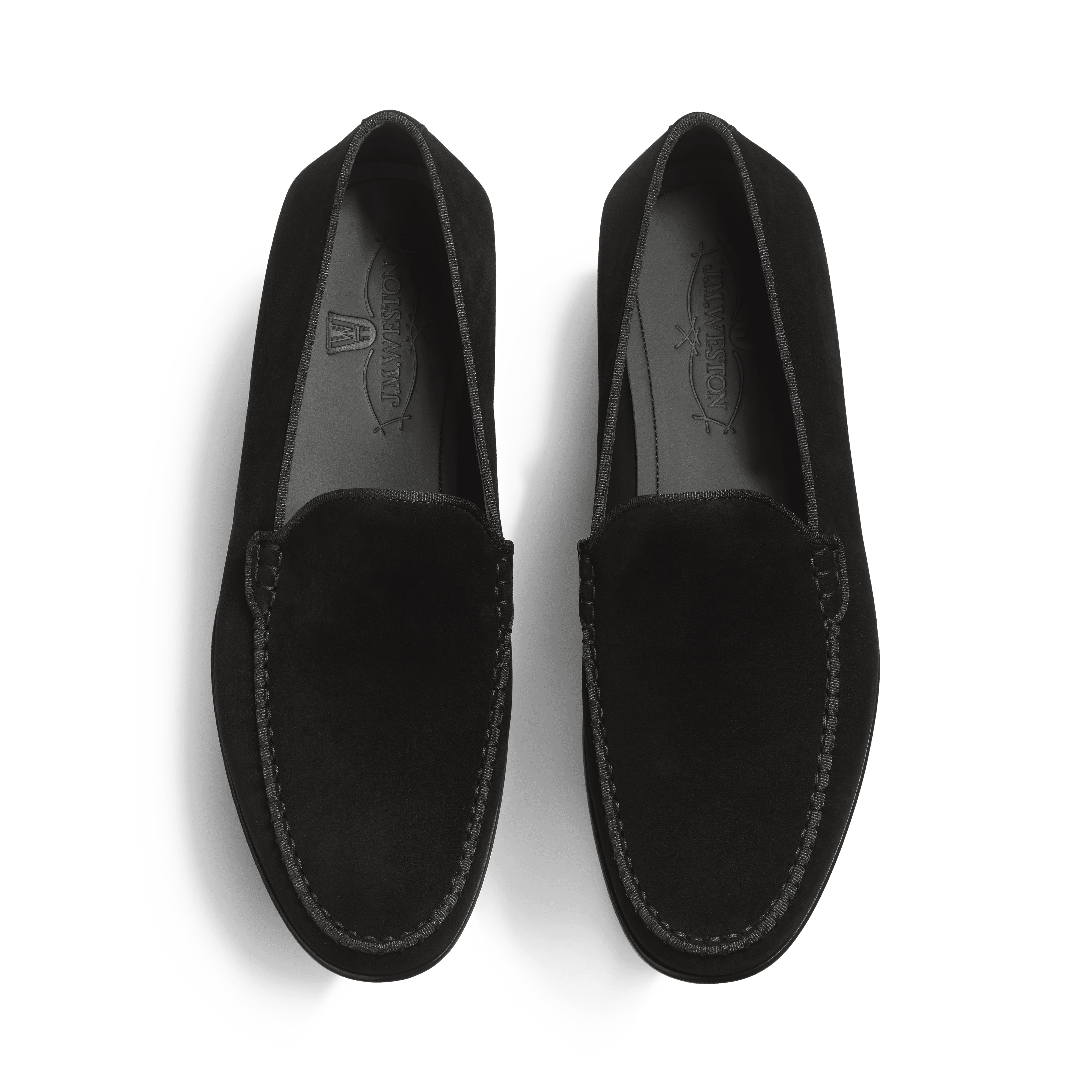 Mocassin Souple Calvi [homme velours noir] - Image 3