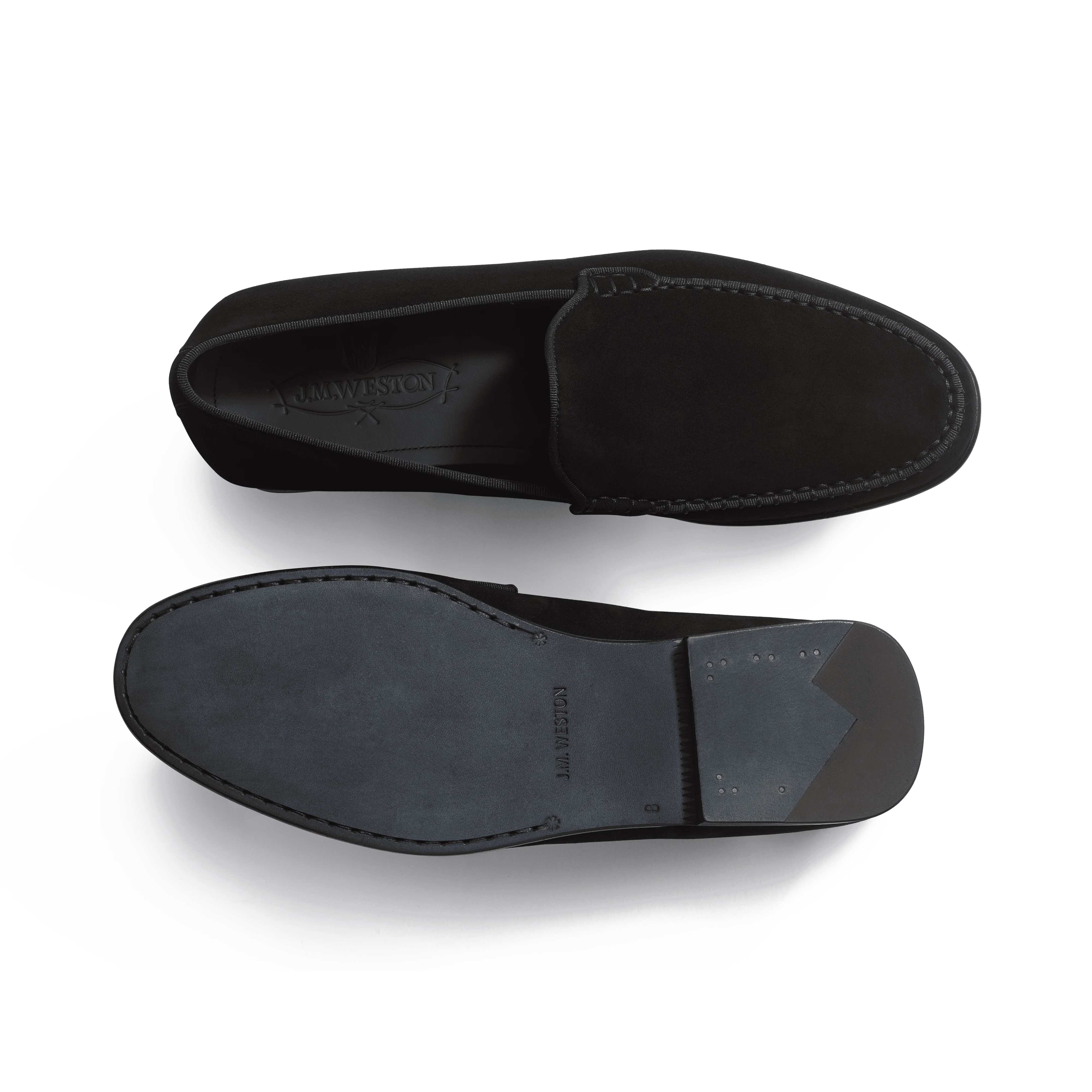 Mocassin Souple Calvi [homme velours noir] - Image 4