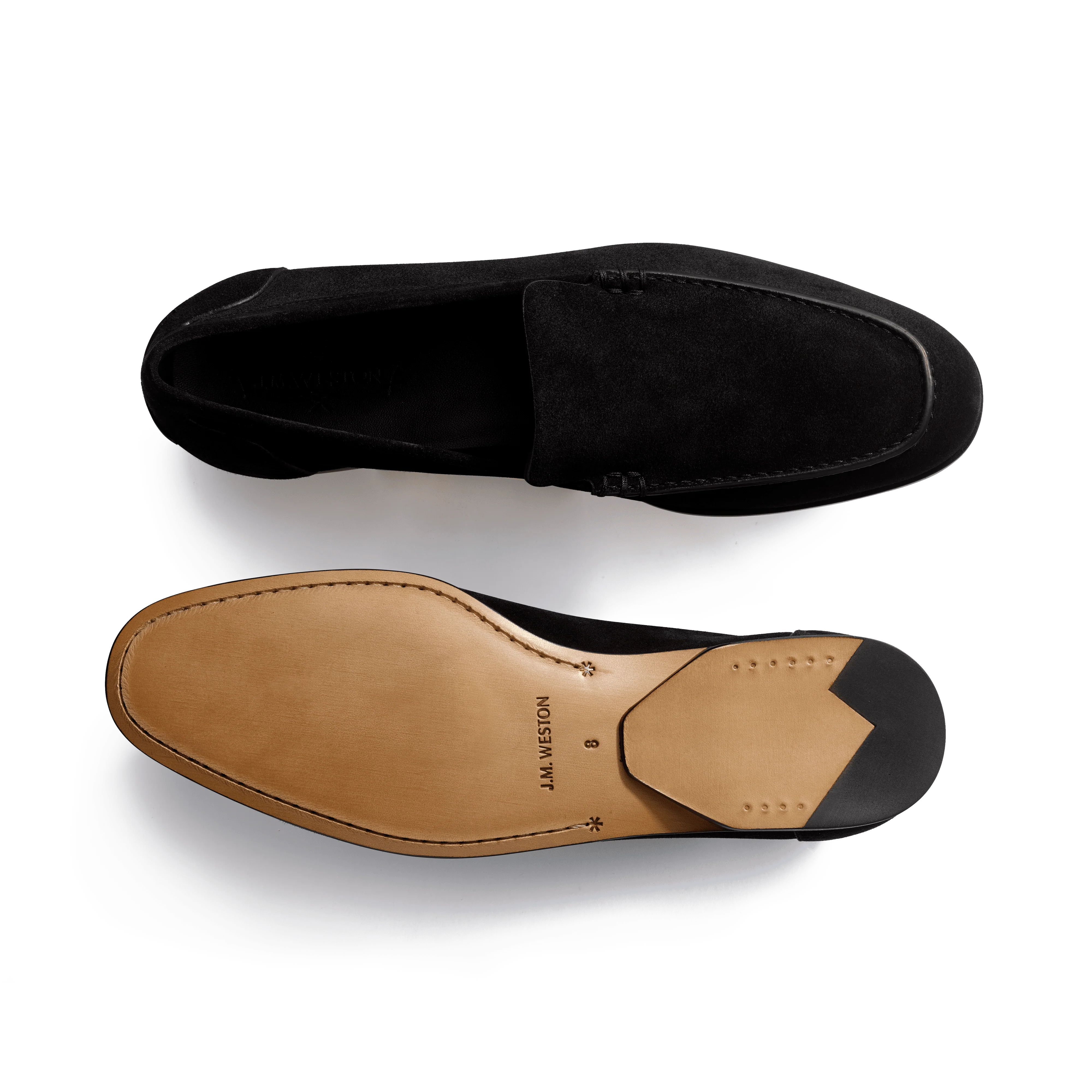 Mocassin Souple Toulouse [homme velours noir] - Image 4