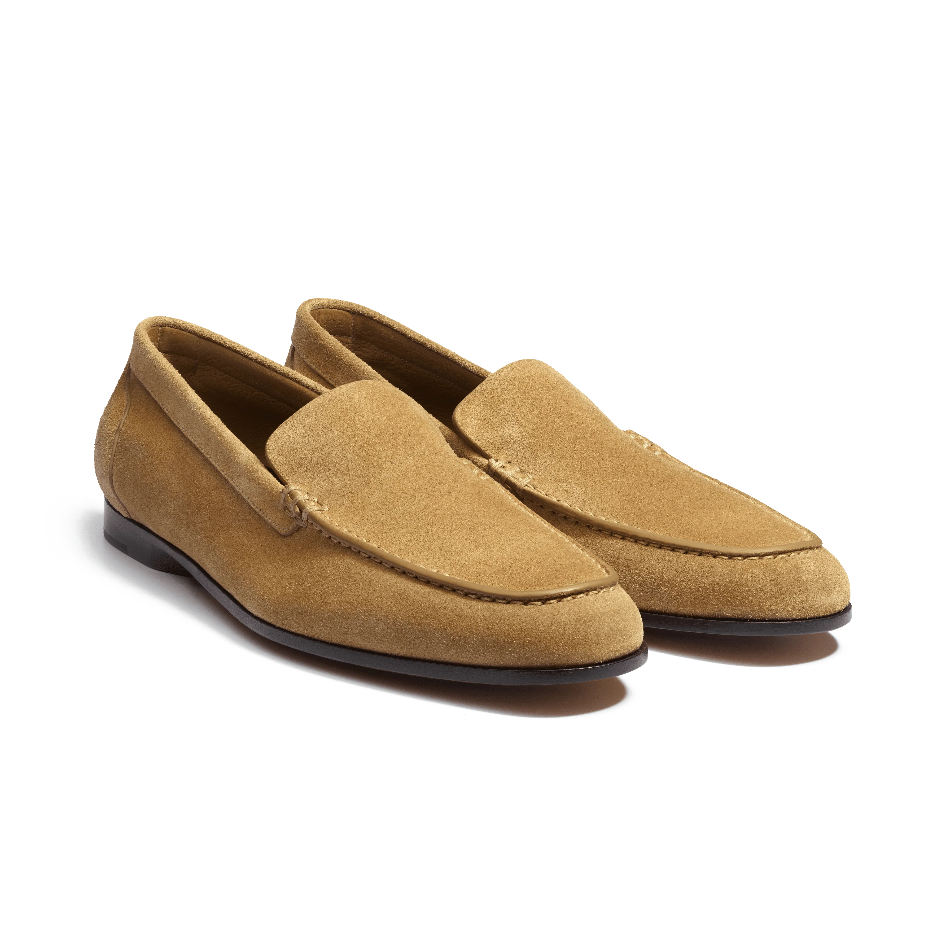 Mocassin Souple Toulouse [homme velours marron sable] - Image 2