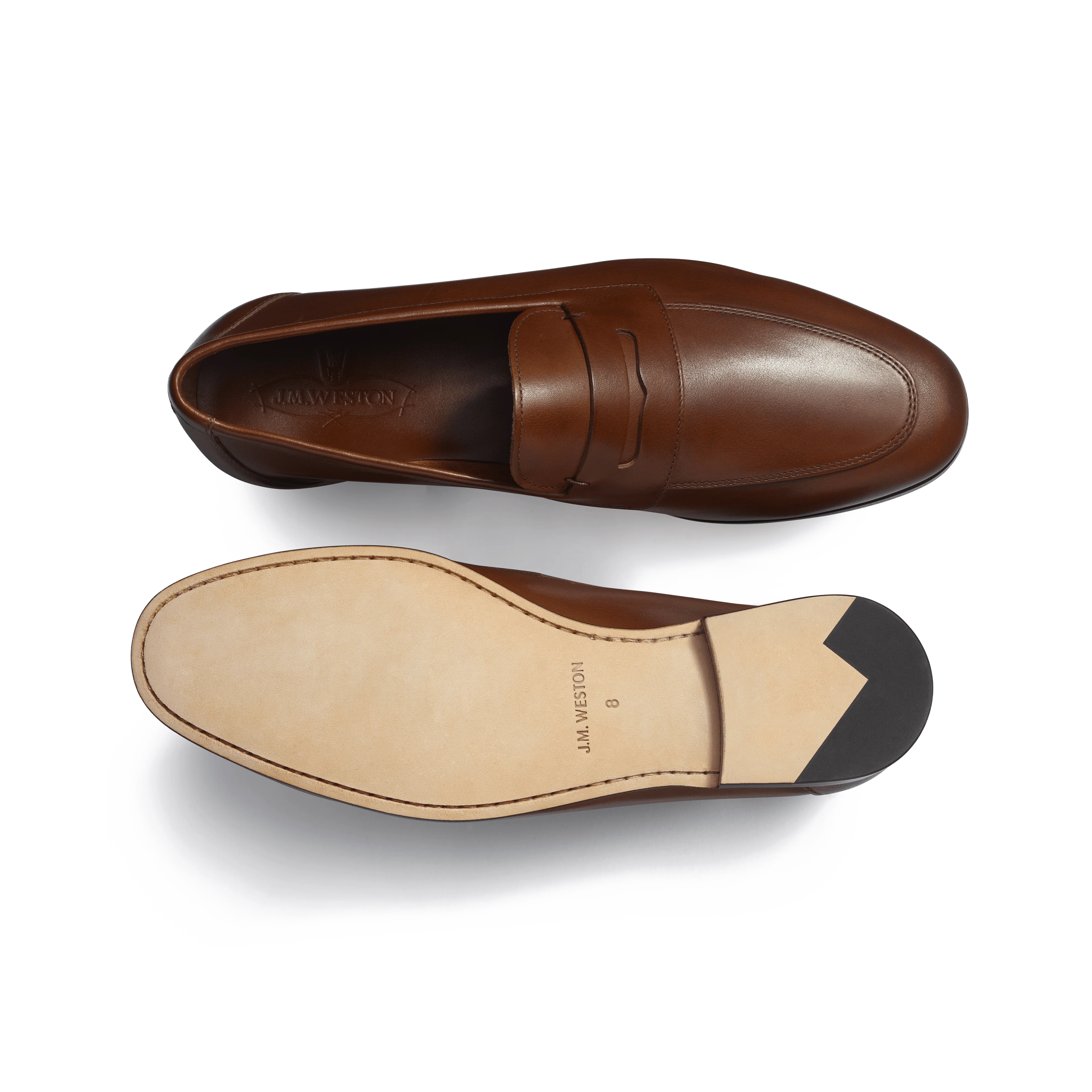 Mocassin Woogie [homme cuir veau lisse  marron bergeronnette] - Image 4