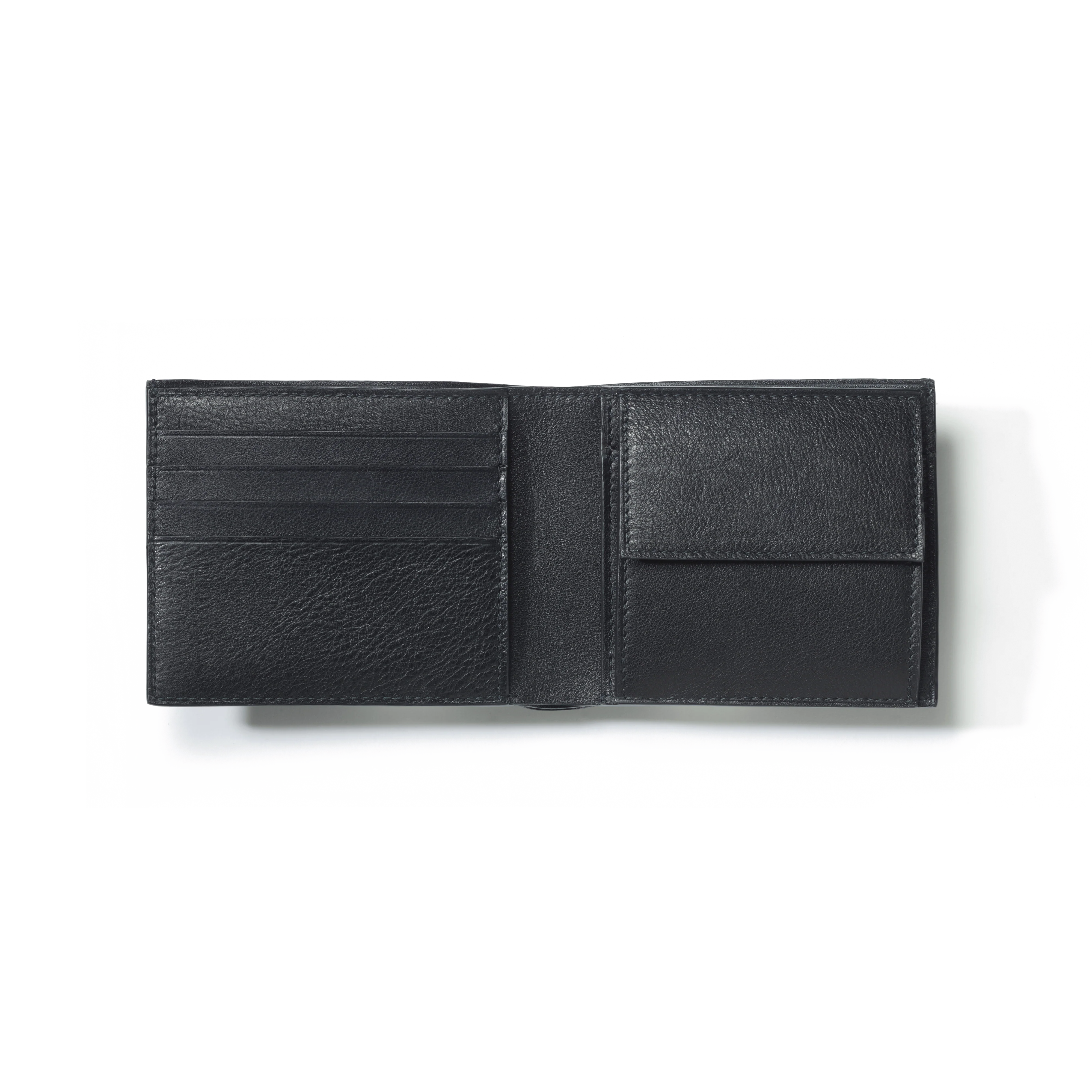 Porte-valeurs Double You [Cuir veau lisse noir] - Image 3