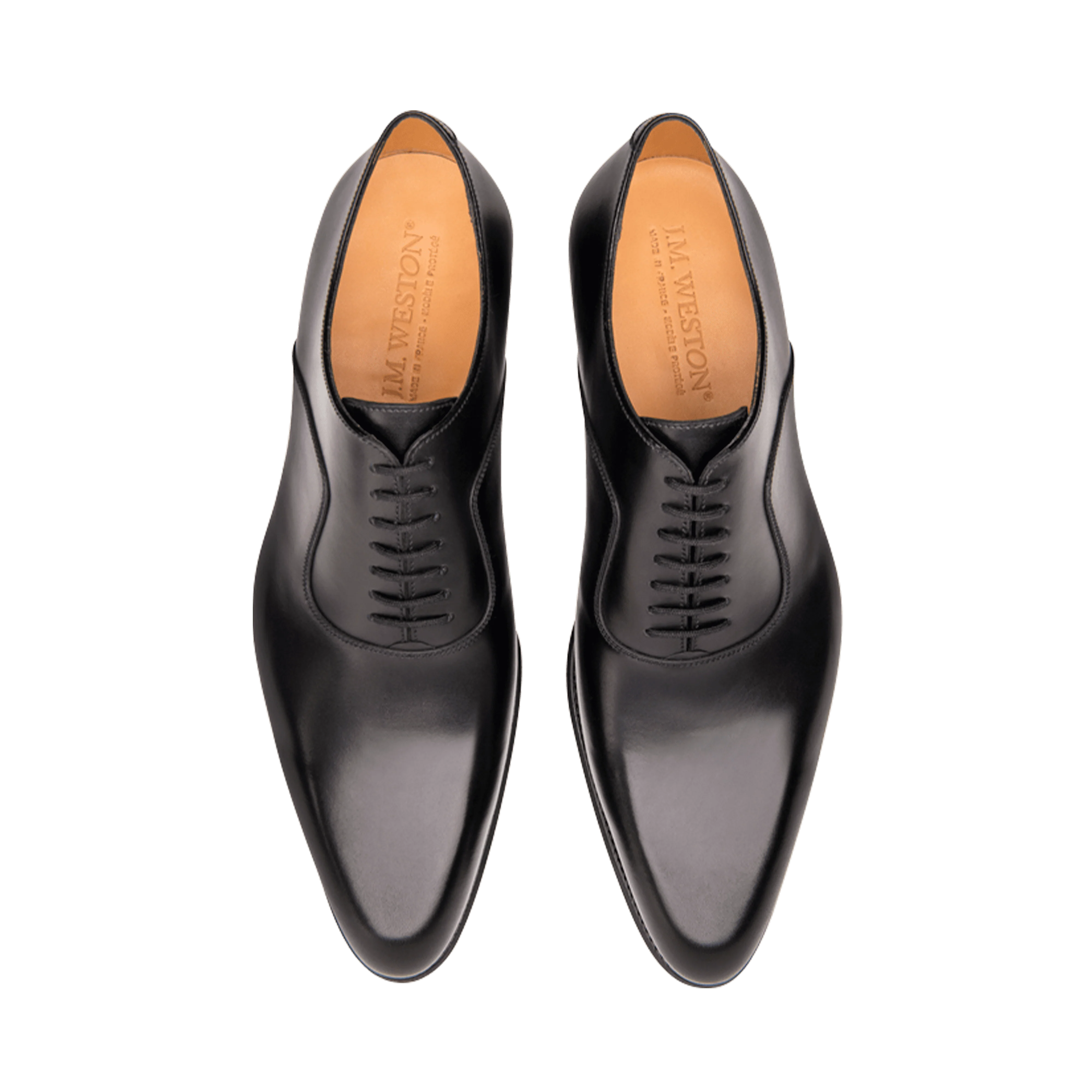 Richelieu 7 œillets Graphic[Homme cuir lisse noir] - Image 3