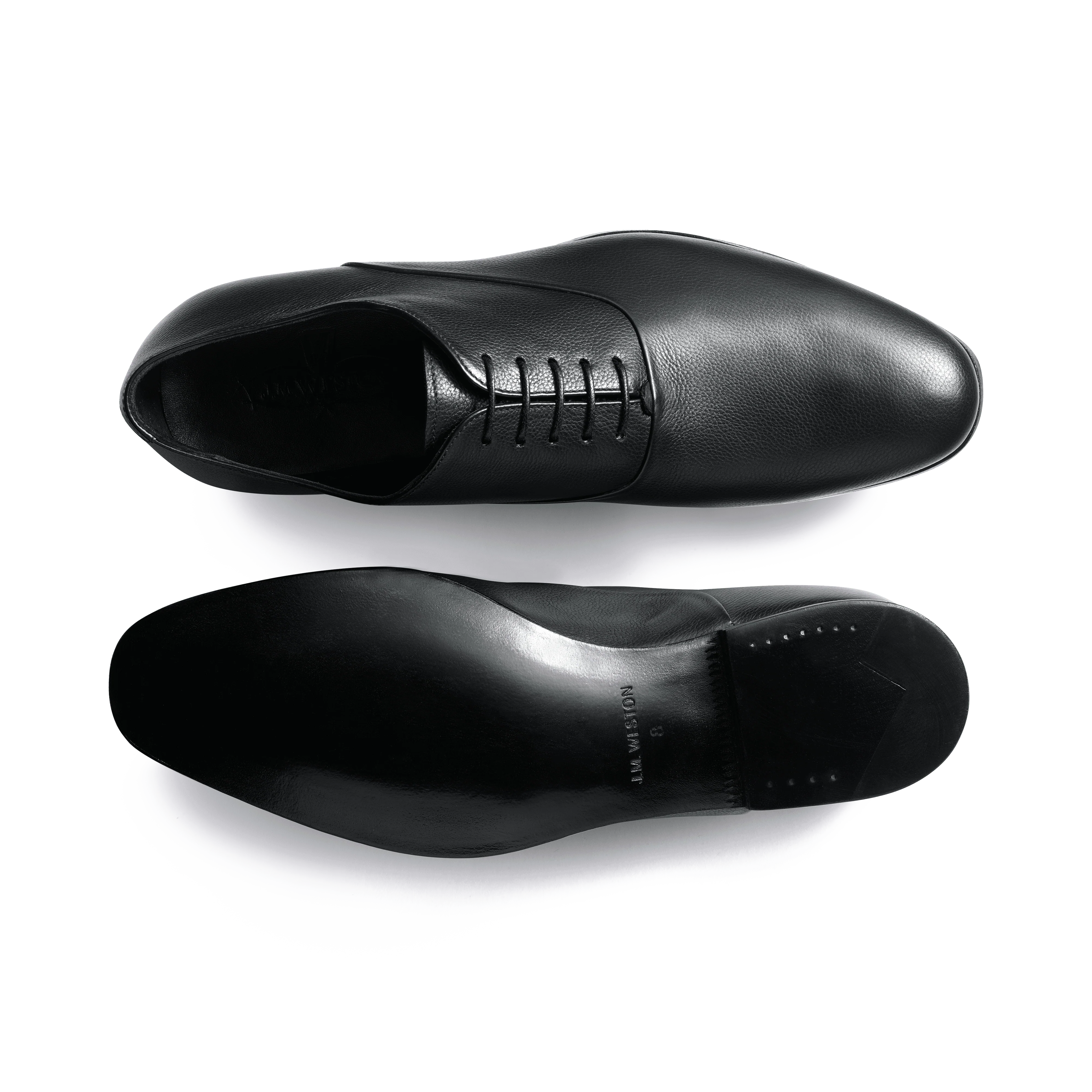 Richelieu Albi [Homme cuir grainé noir] - Image 4