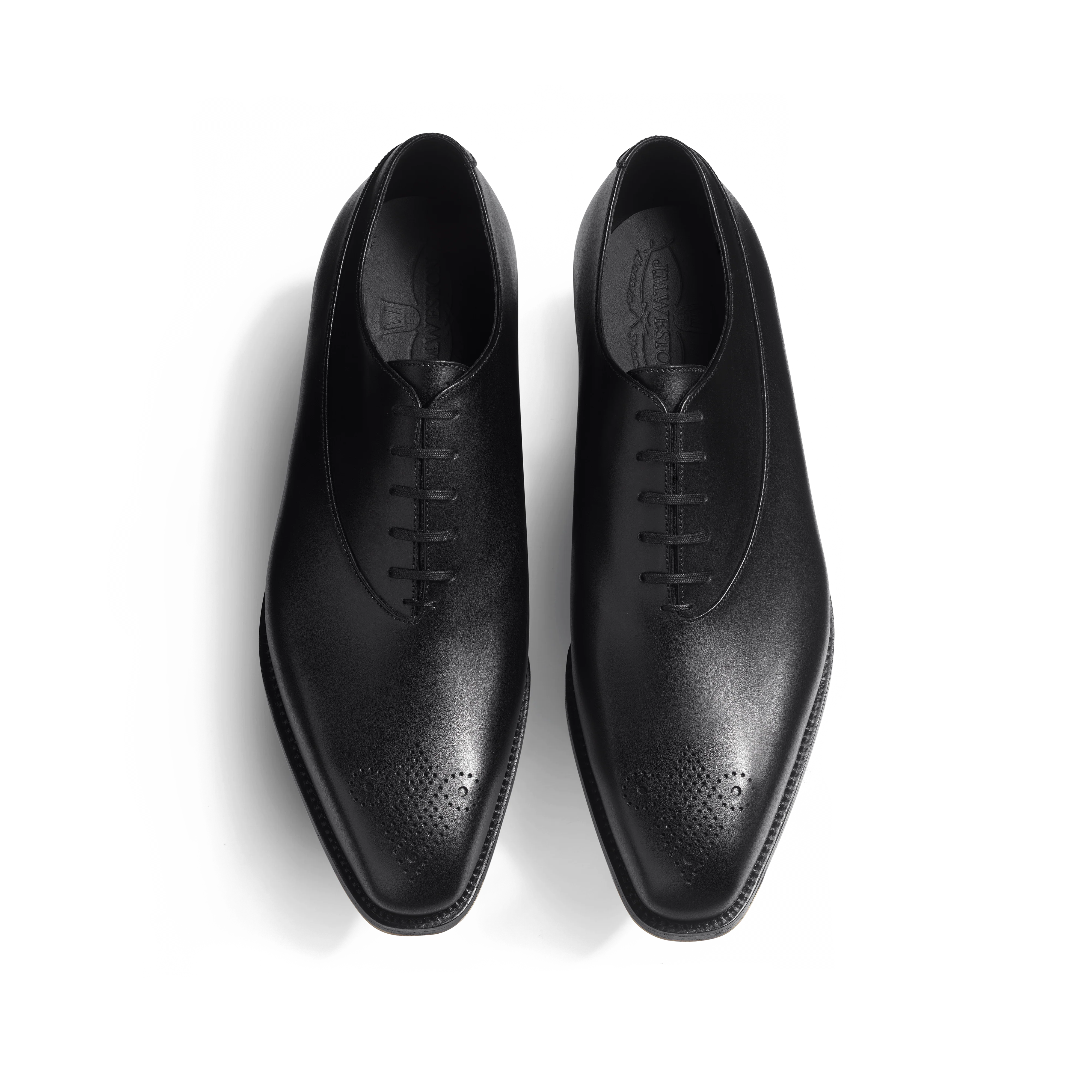 Richelieu Asymétrique Fusain [homme cuir veau box noir] - Image 3