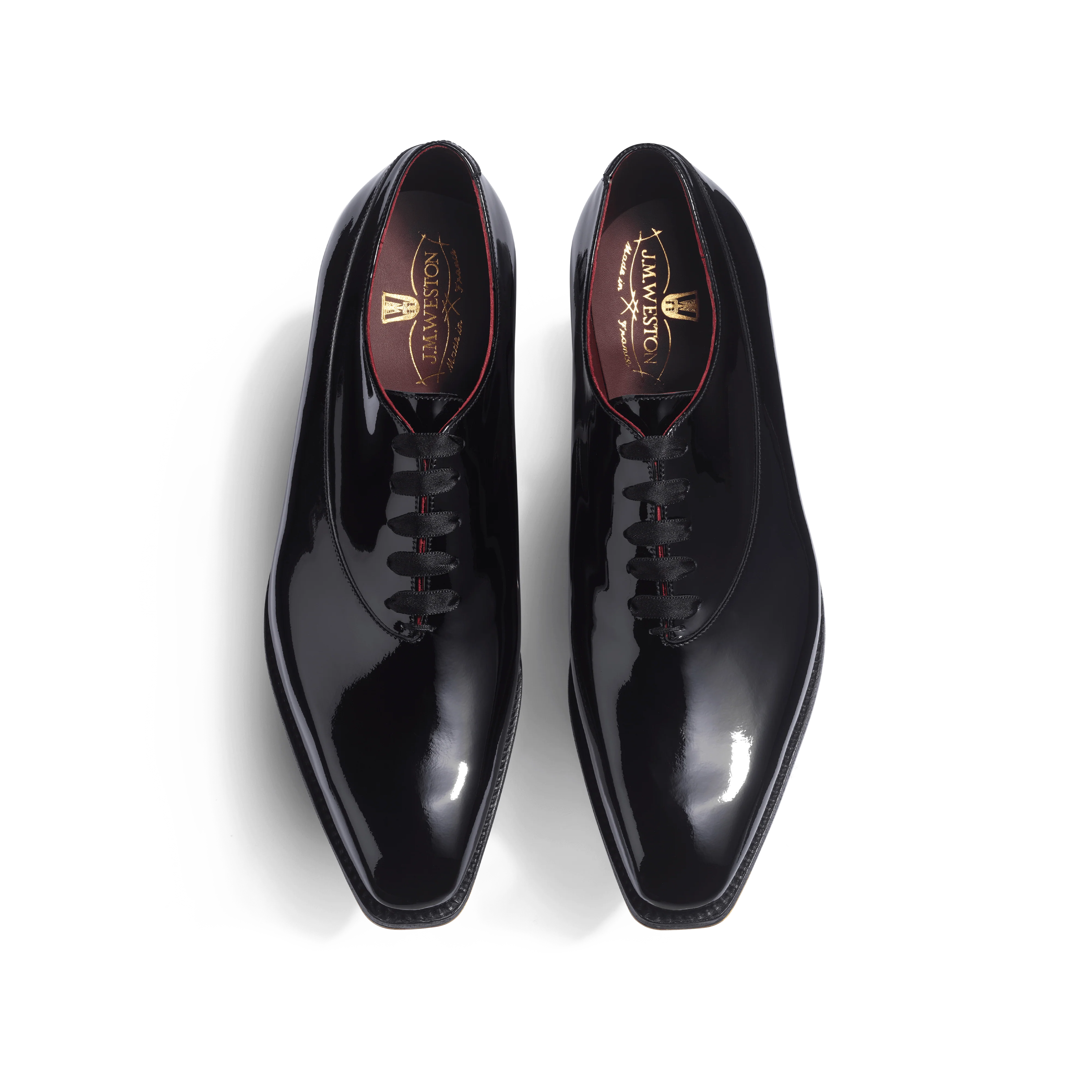 Richelieu Asymétrique J.M. Weston x Opéra de Paris [homme cuir veau vernis noir] - Image 3