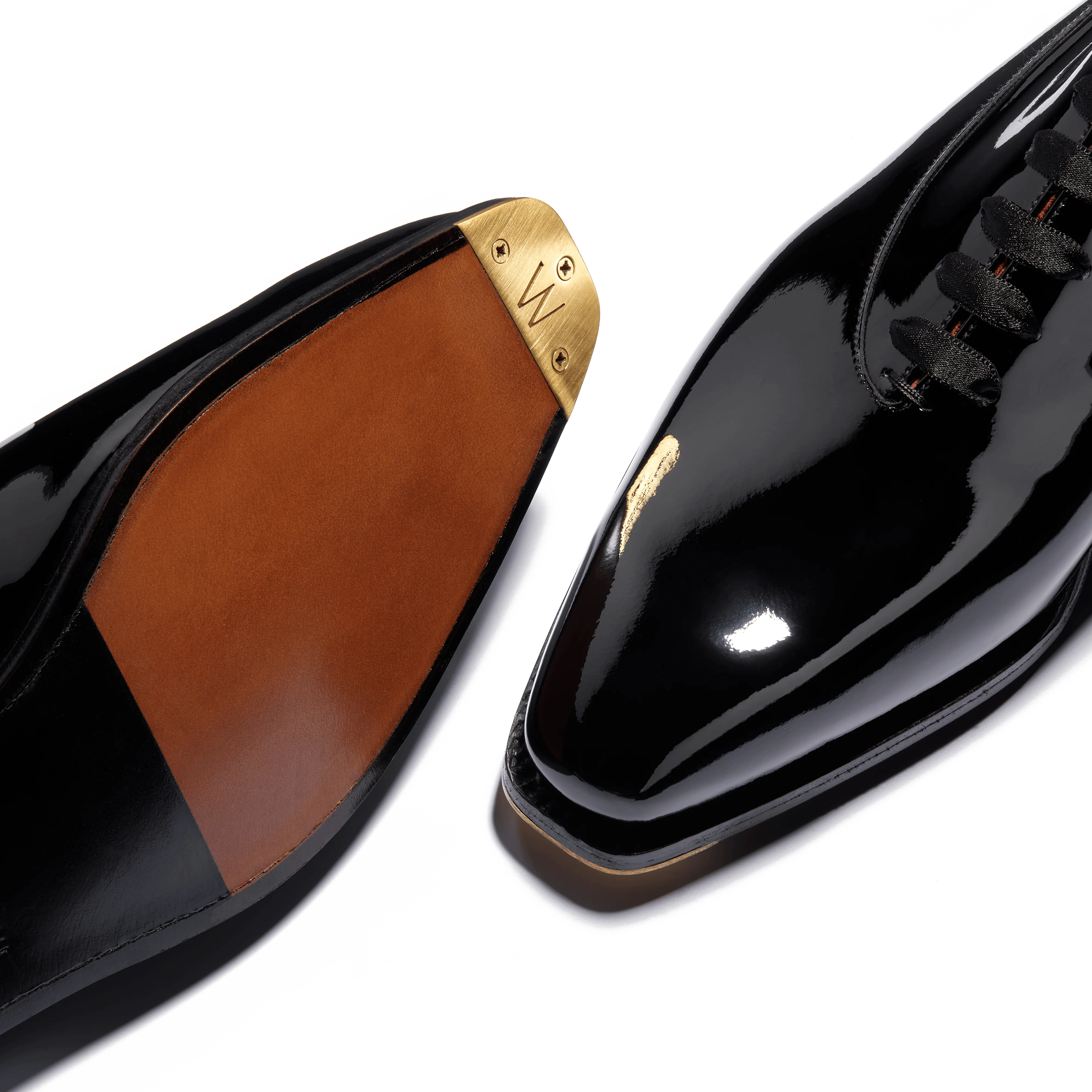 Richelieu Asymétrique J.M. Weston x Opéra de Paris [homme cuir veau vernis noir] - Image 5