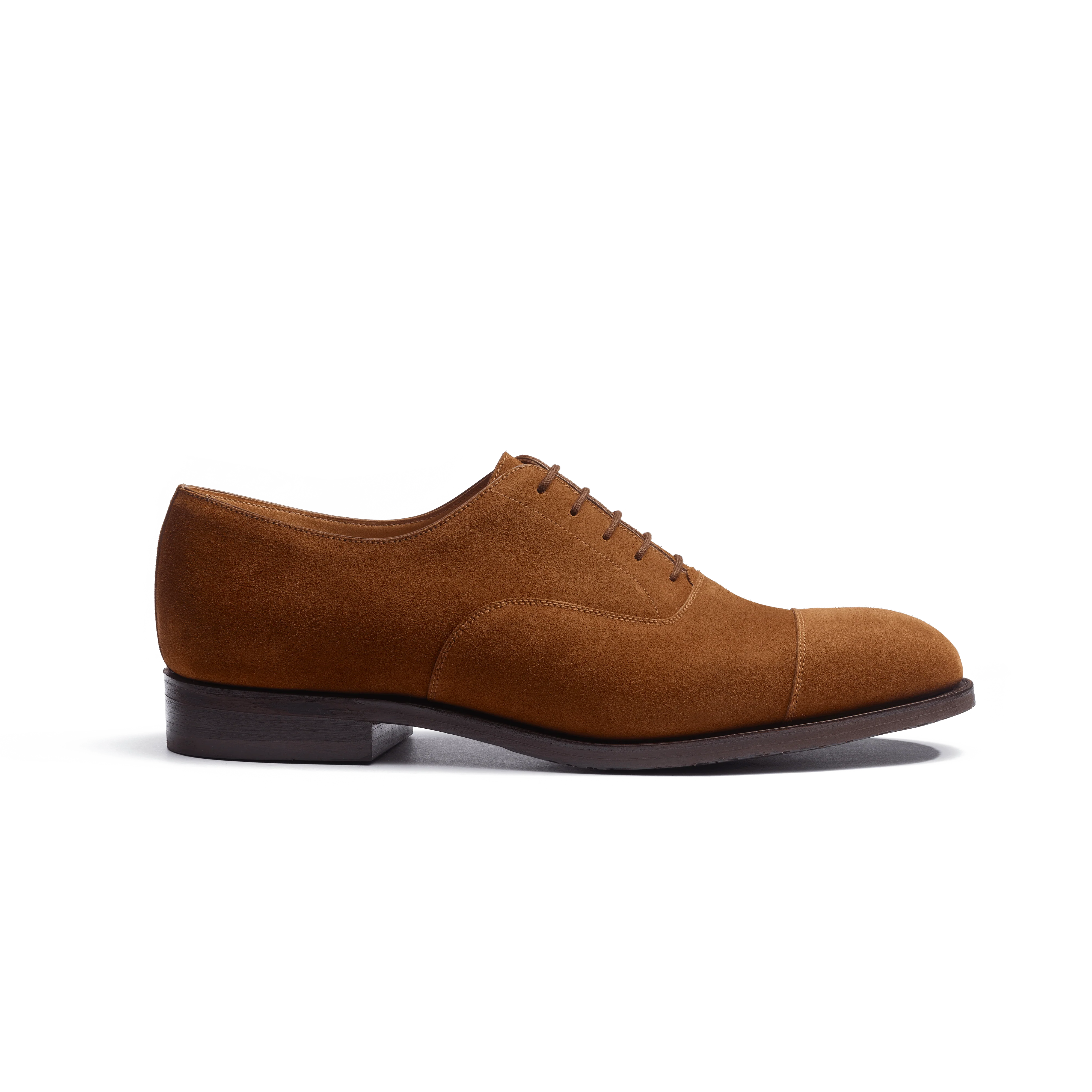 Richelieu bout droit [Homme cuir veau velours yucca]