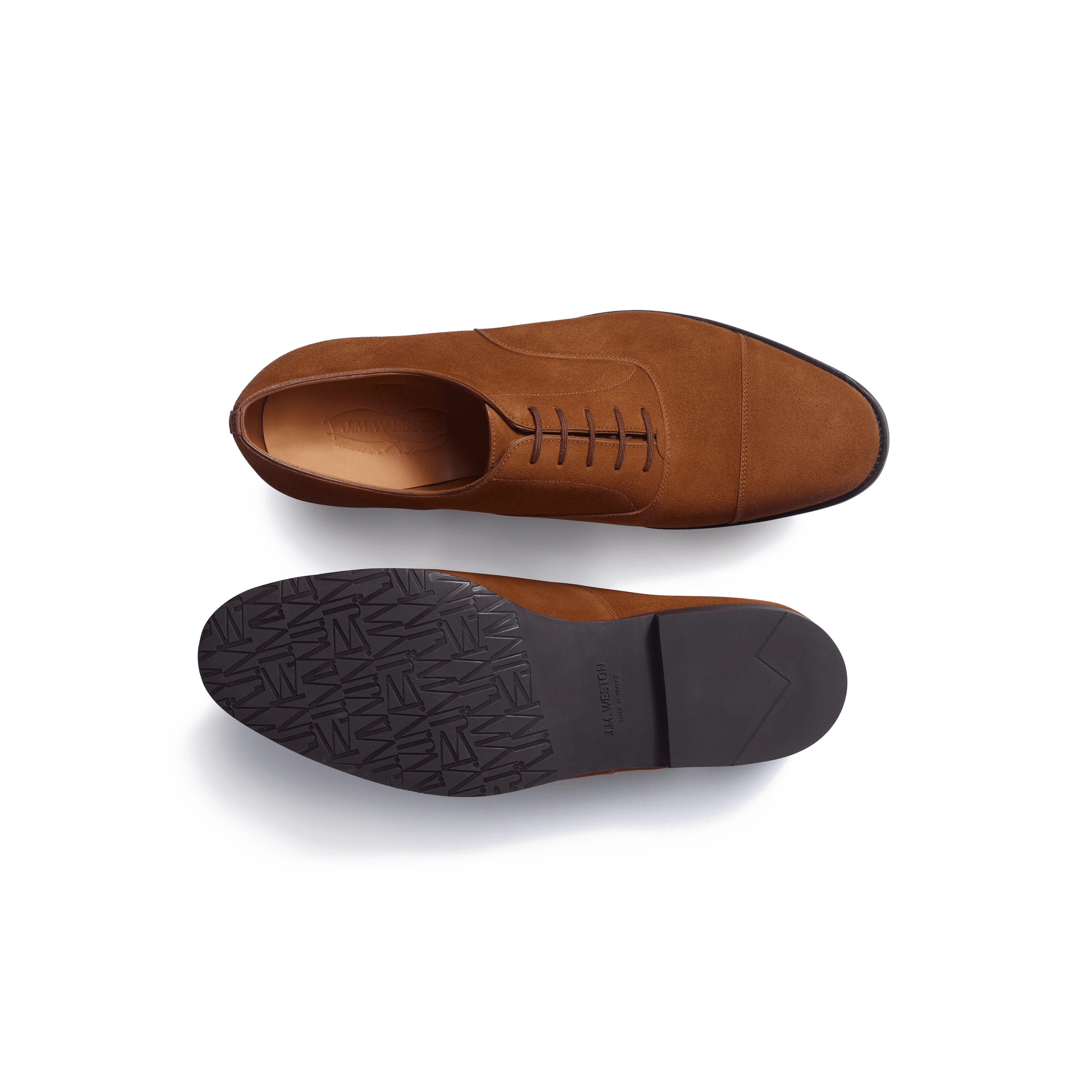 Richelieu bout droit [Homme cuir veau velours yucca] - Image 4