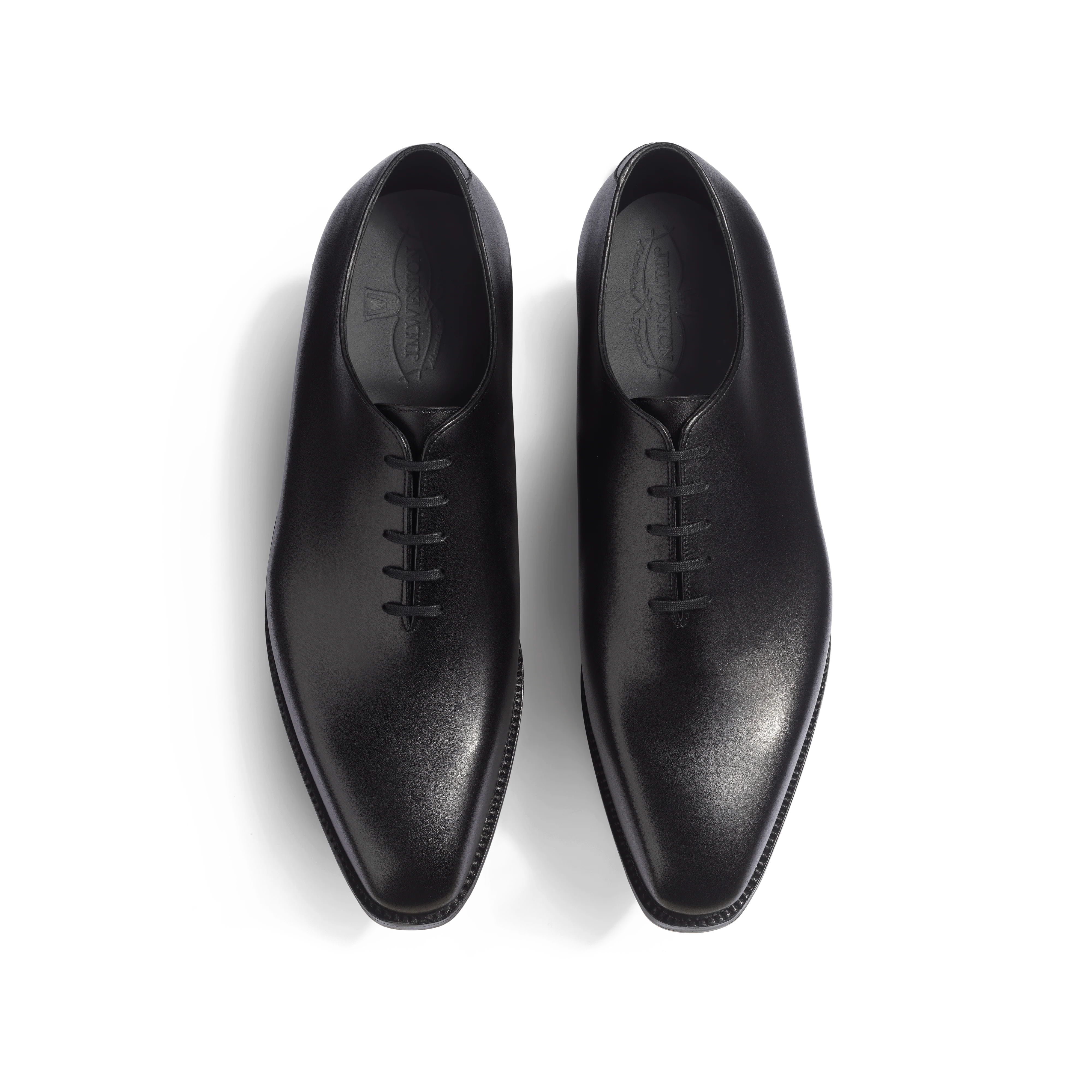 Richelieu Cycliste Fusain [homme cuir veau box noir] - Image 3