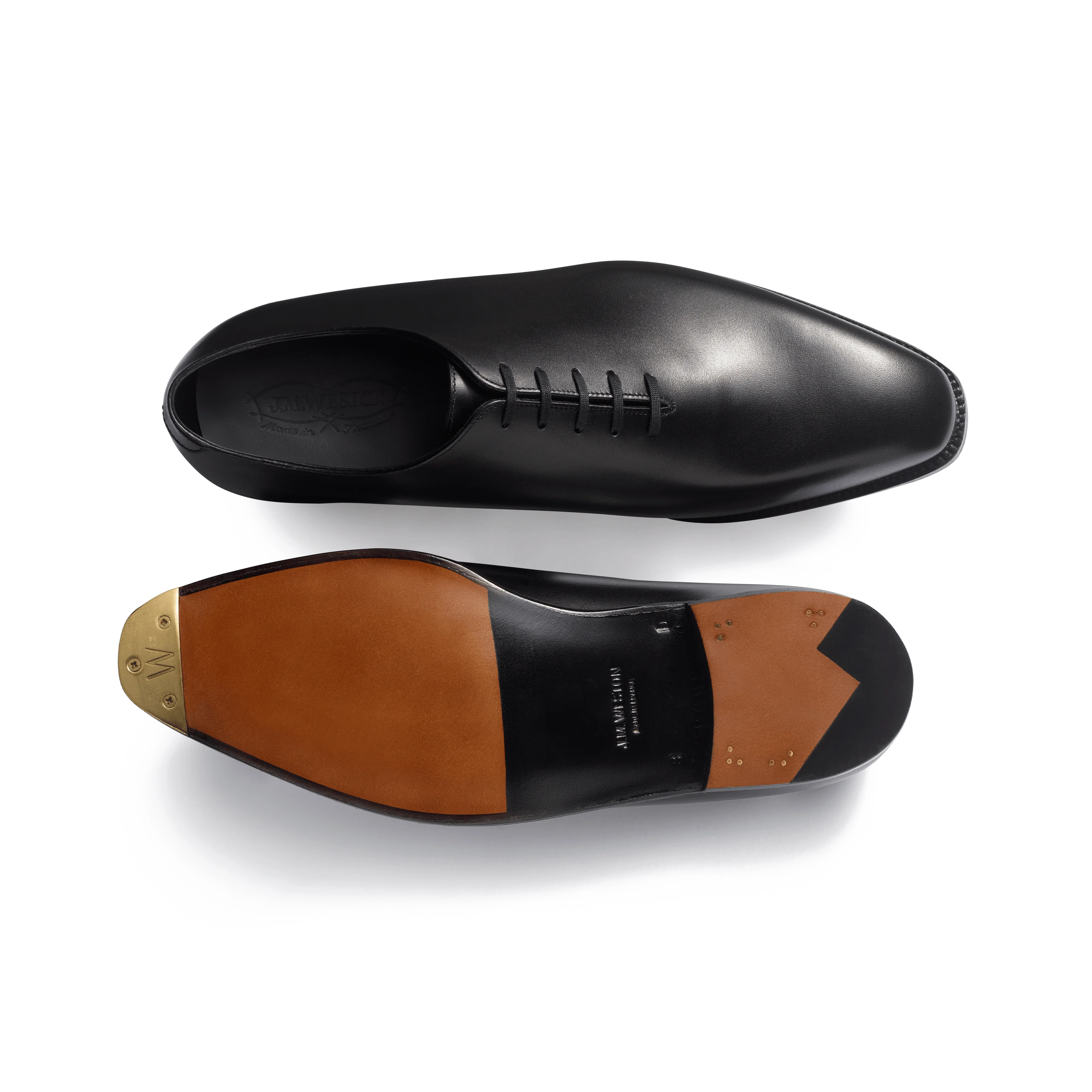 Richelieu Cycliste Fusain [homme cuir veau box noir] - Image 4