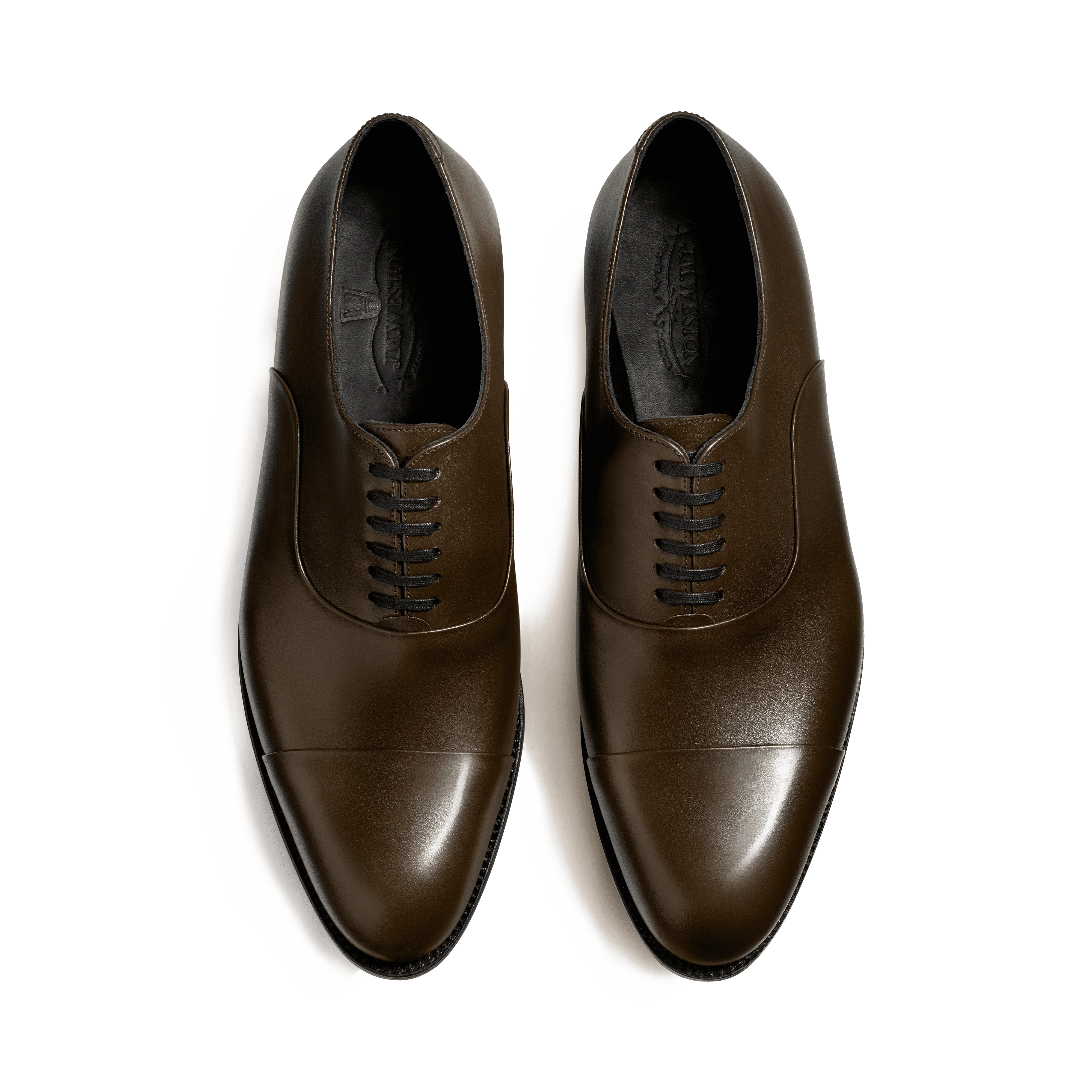 Richelieu Edouard [Homme cuir lisse marron terre d'ombre] - Image 3
