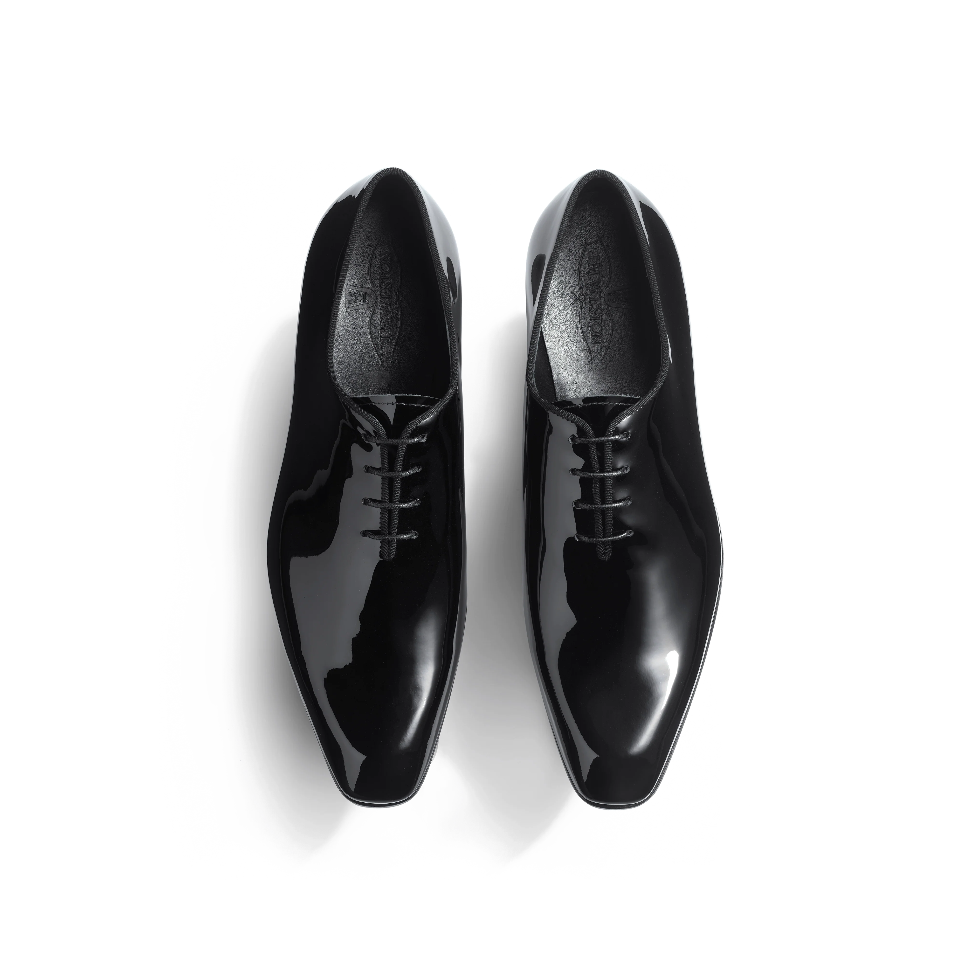 Richelieu One Cut Monaco [homme cuir veau vernis noir] - Image 4