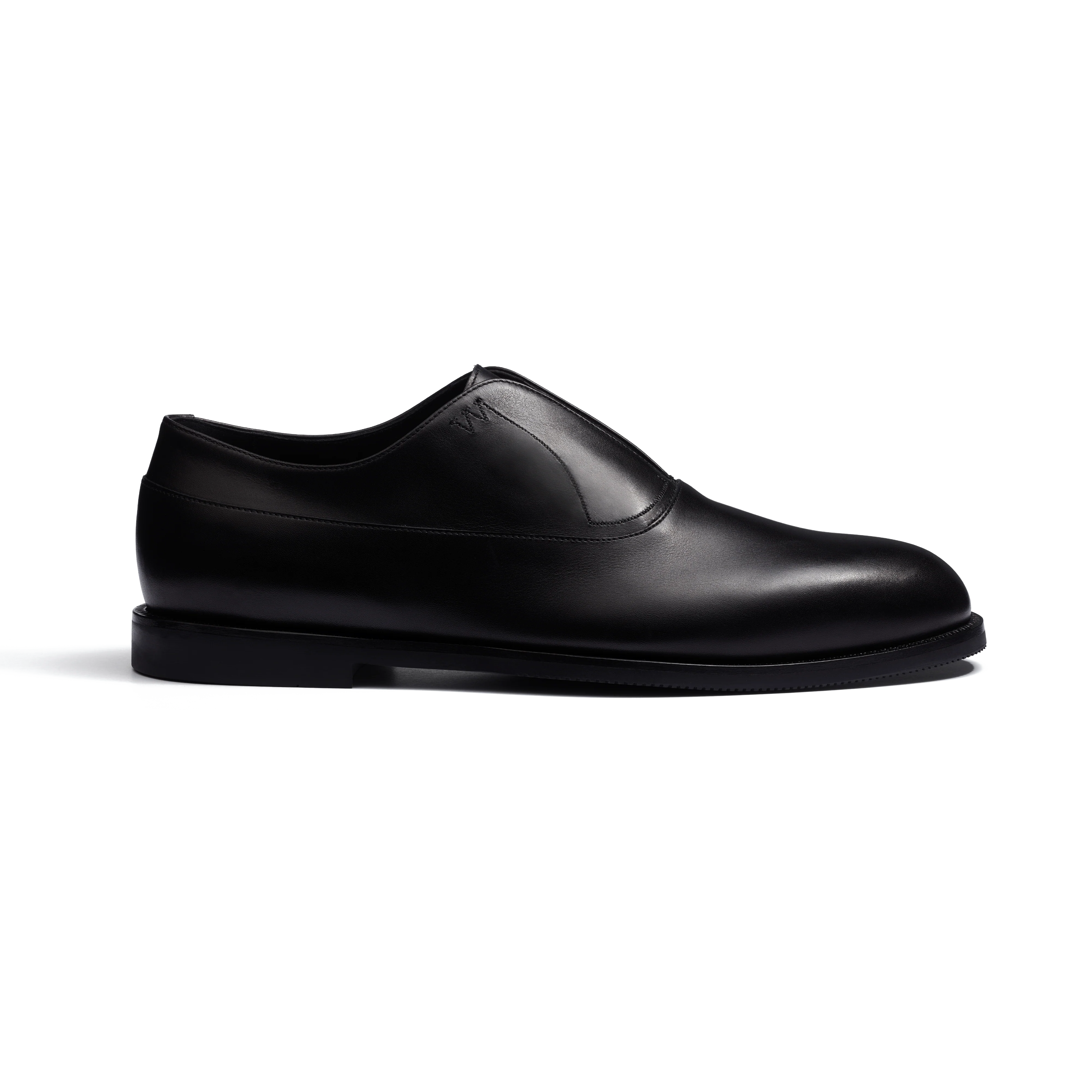 Richelieu Sans Gêne Iéna [homme cuir veau lisse noir]