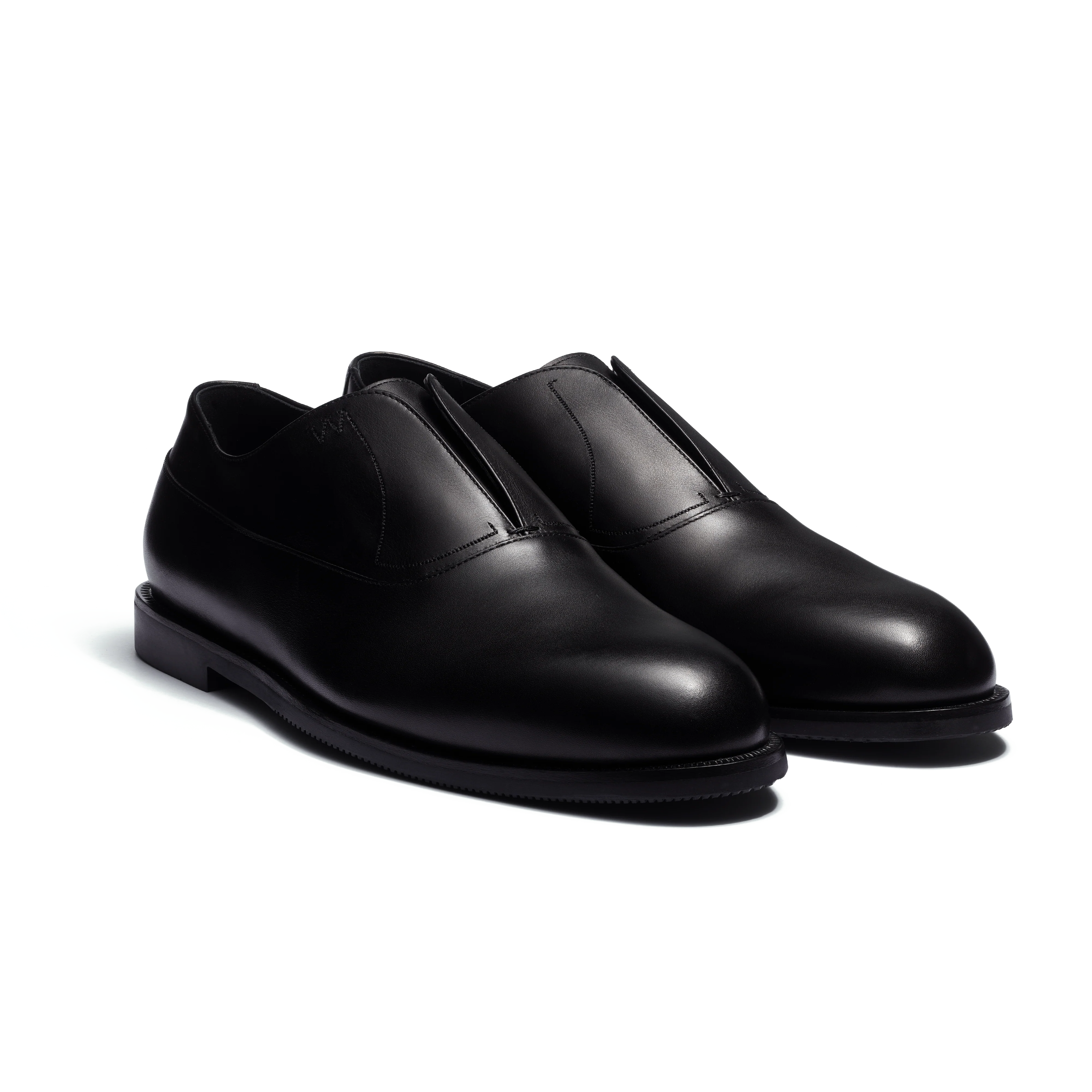 Richelieu Sans Gêne Iéna [homme cuir veau lisse noir] - Image 2