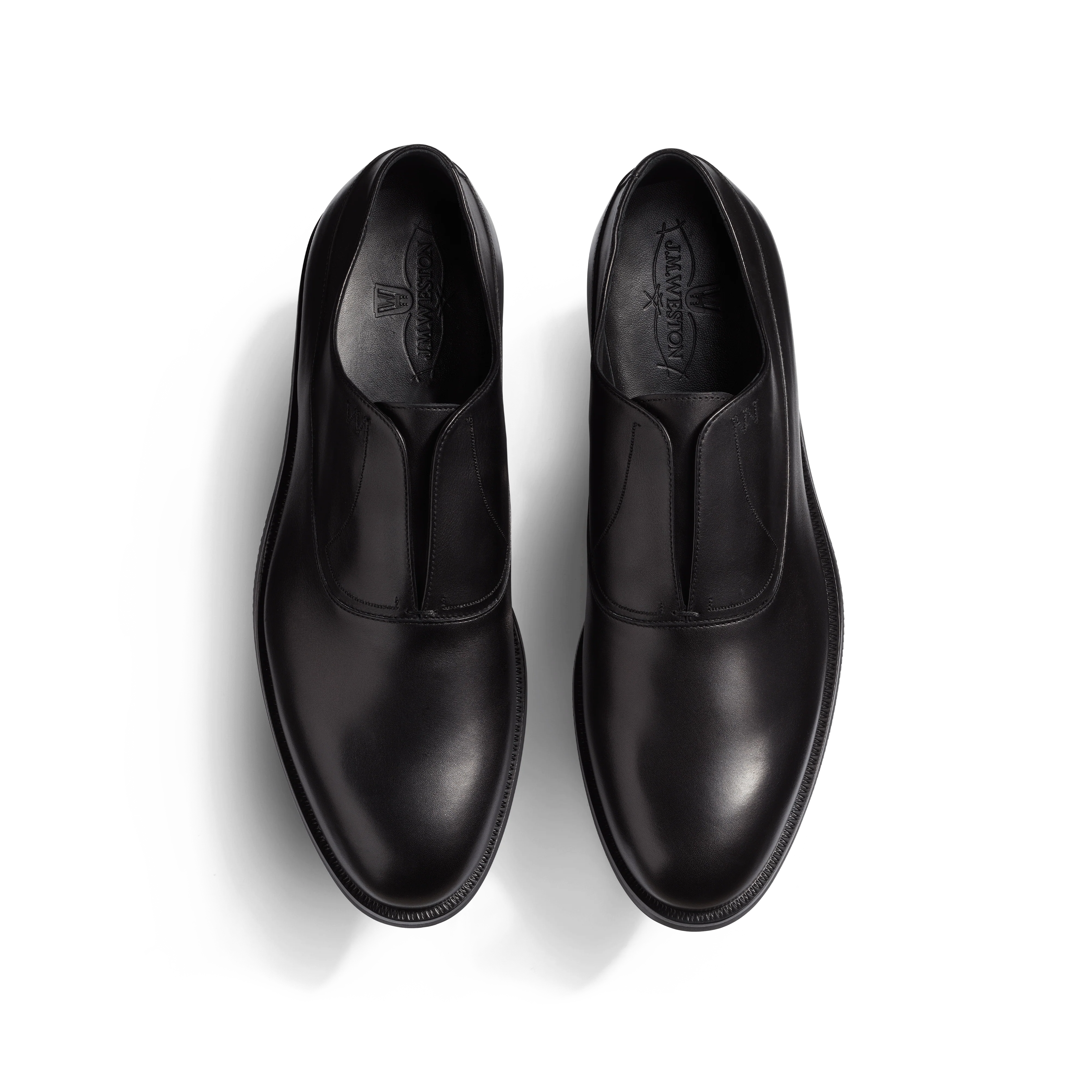 Richelieu Sans Gêne Iéna [homme cuir veau lisse noir] - Image 3