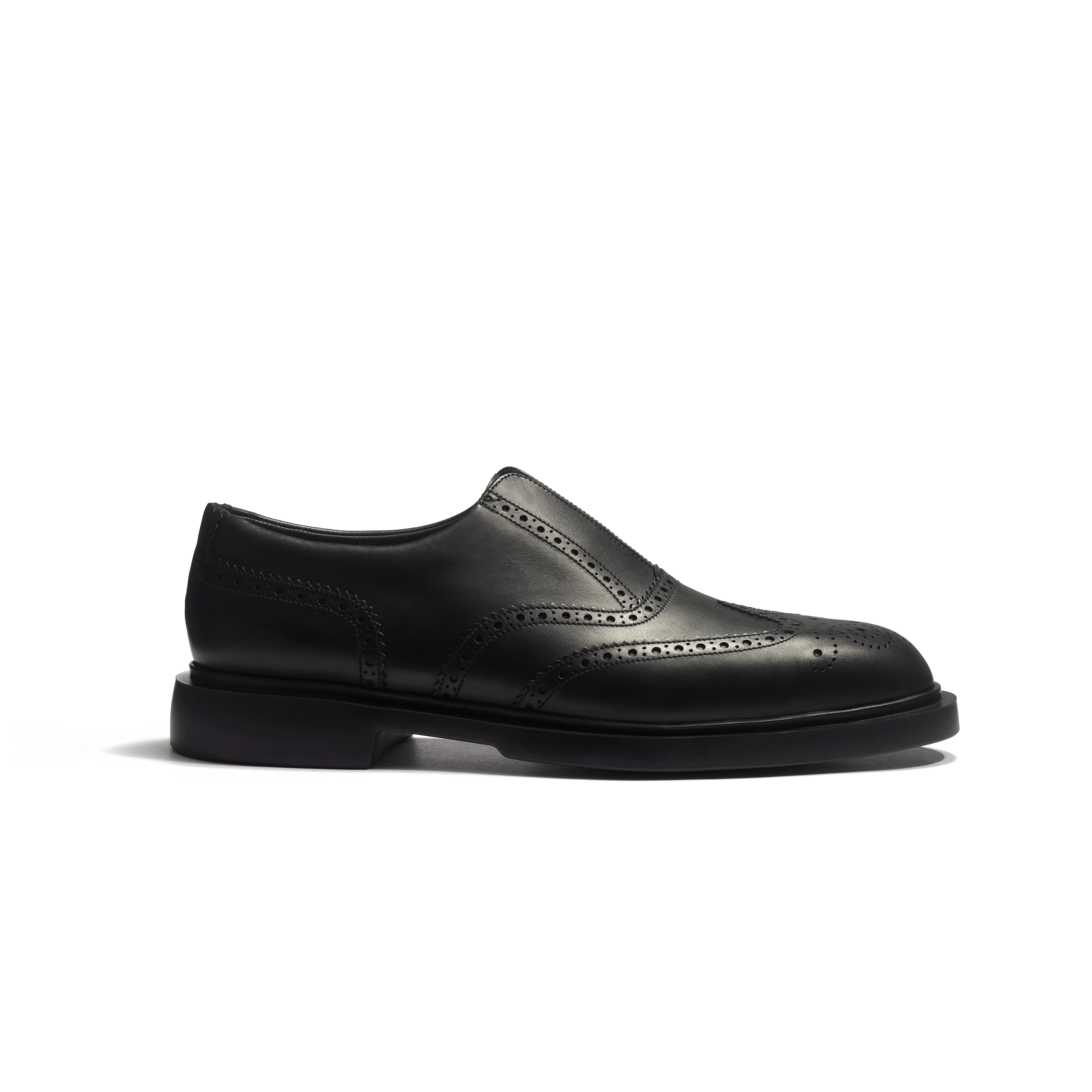 Richelieu Walker Sans Gêne [homme cuir lisse noir]